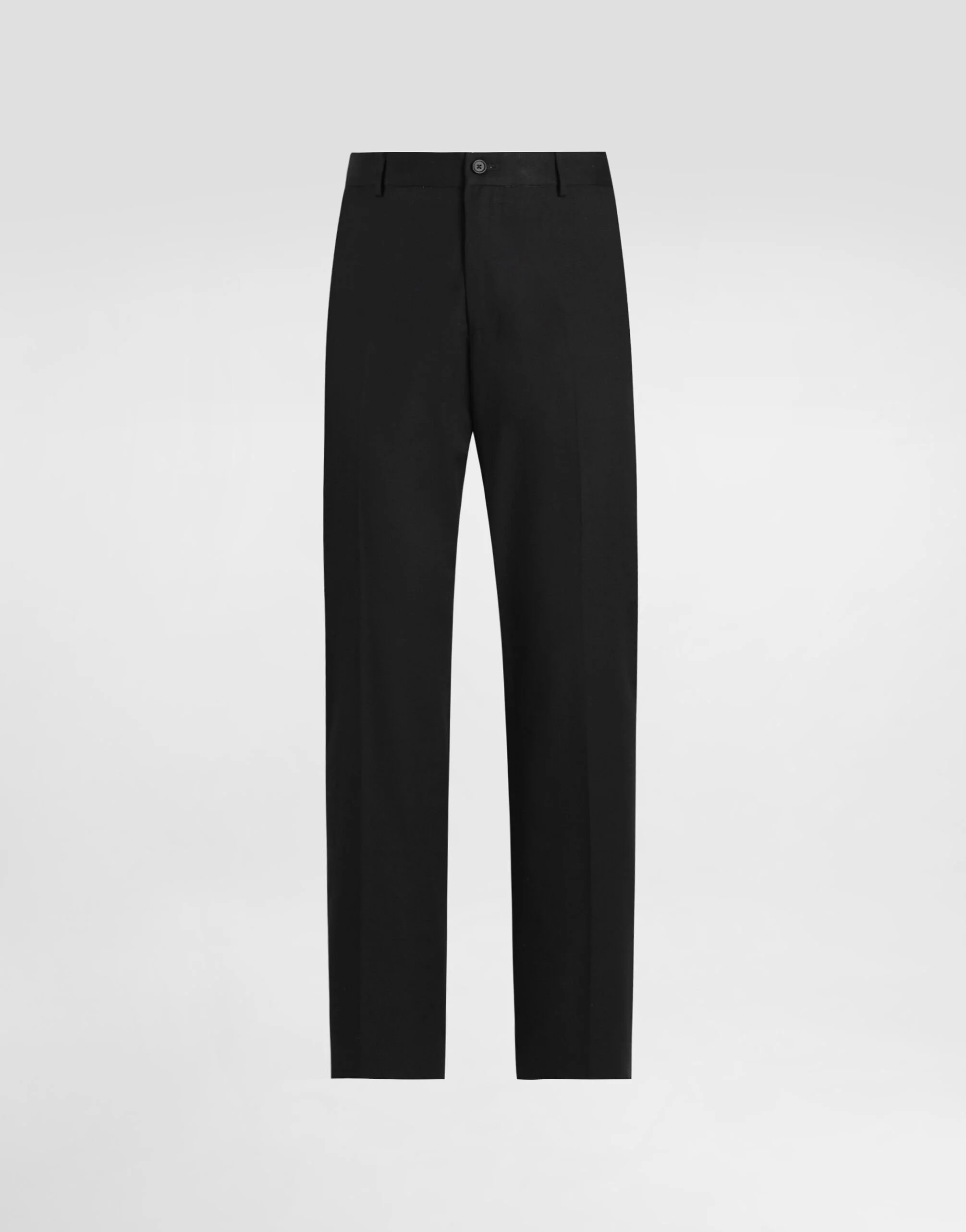 Cotton gabardine trousers - 1
