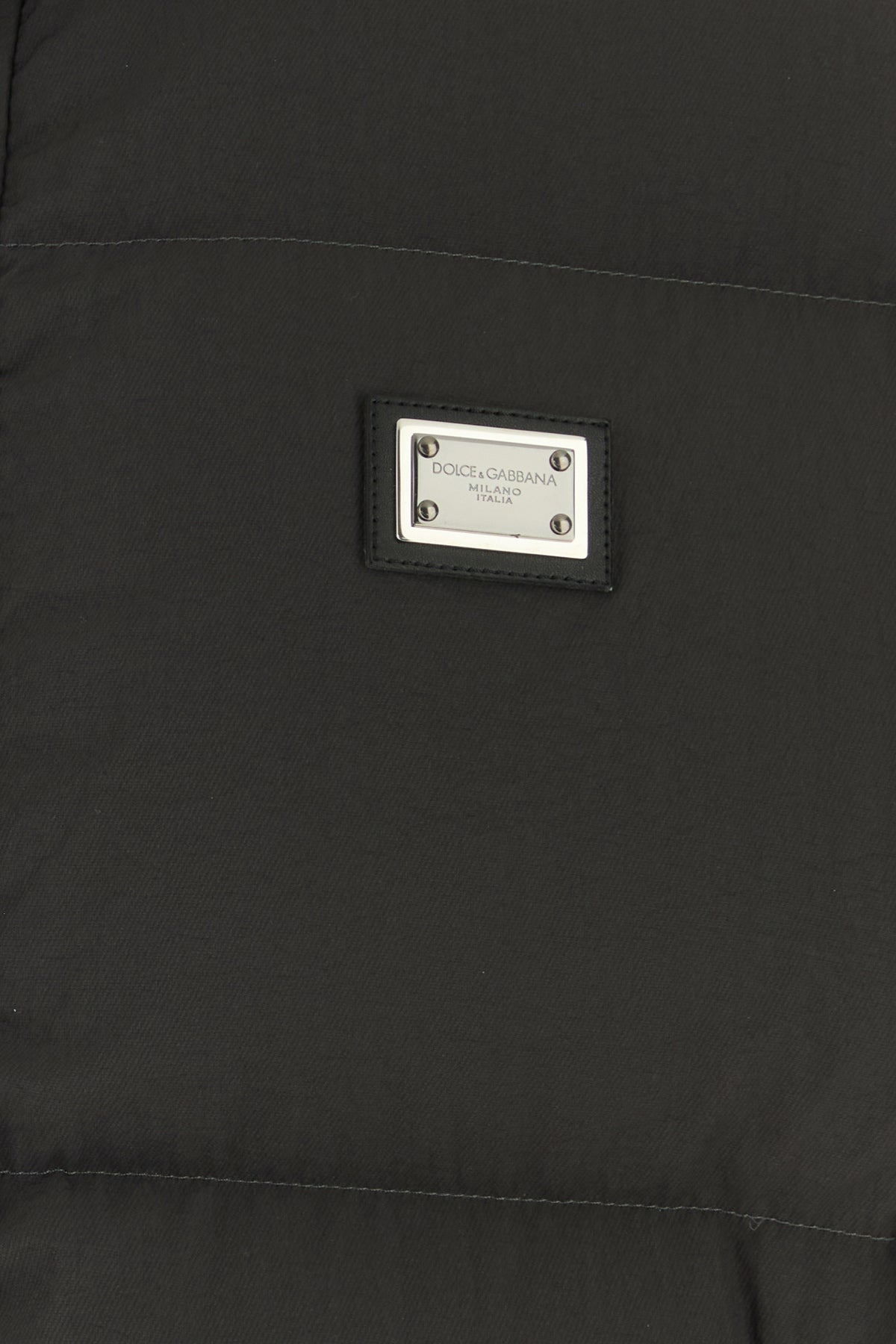 Slate nylon blend down jacket - 3