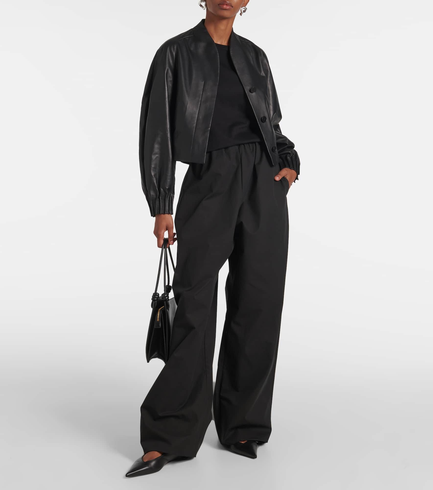 Dayne cotton wide-leg pants - 2