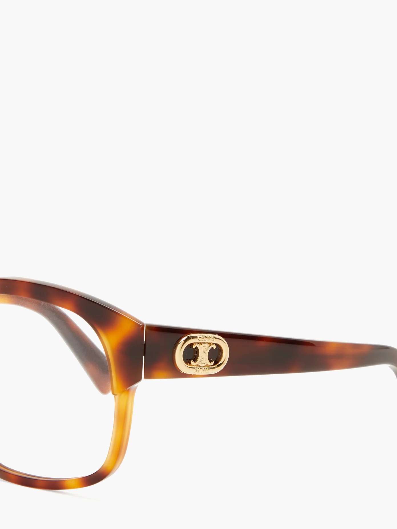 Square-frame acetate glasses - 4