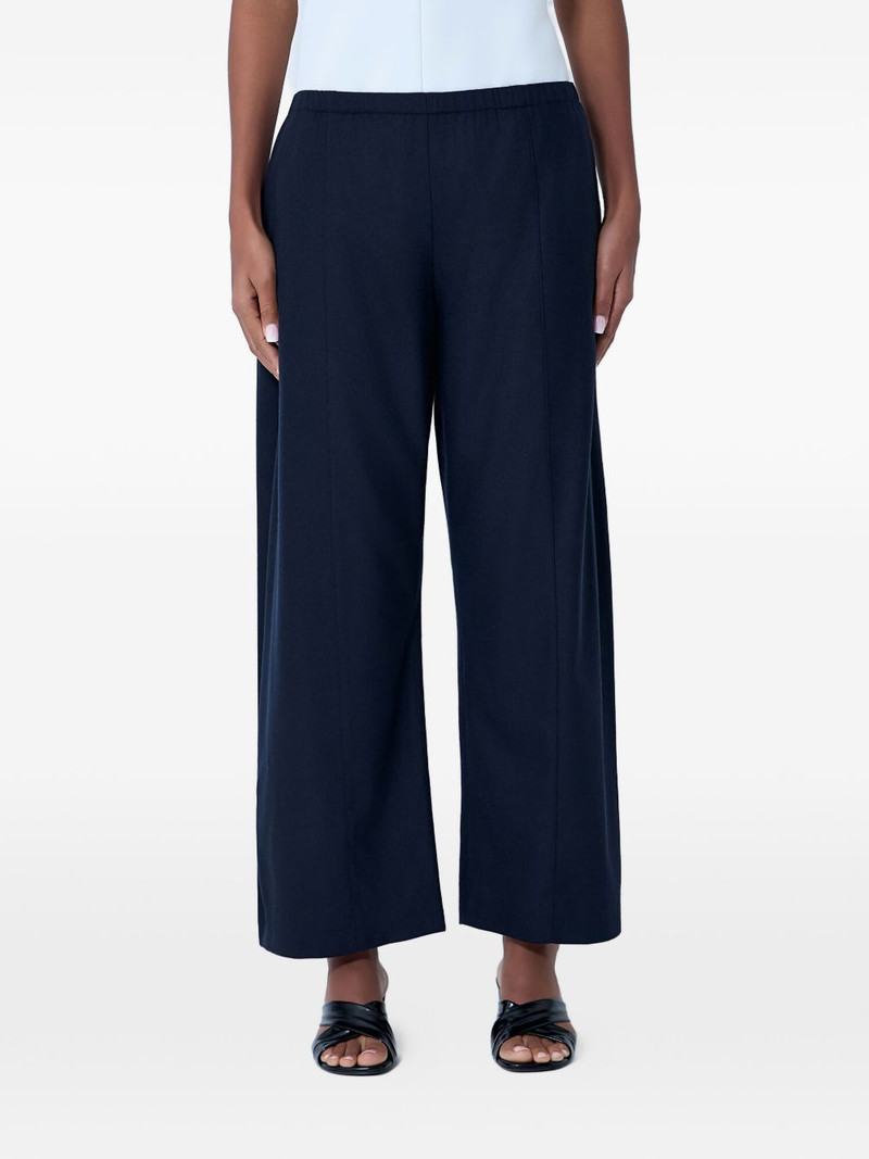 elasticated wide-leg palazzo pants 1