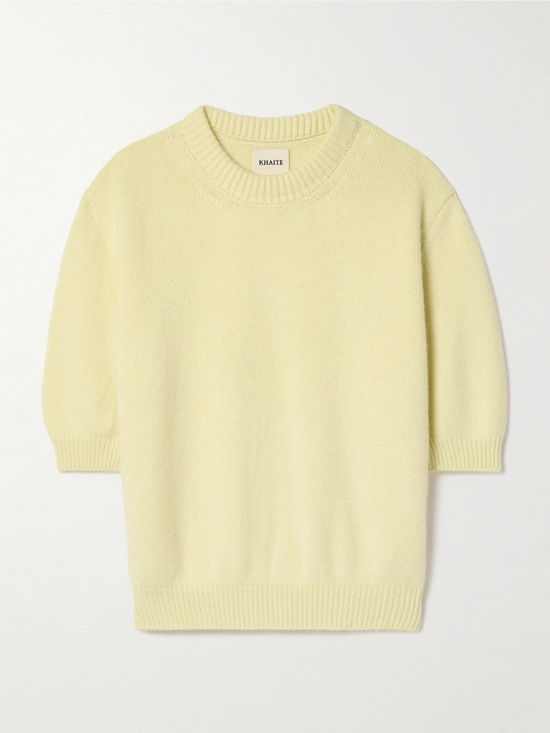 Davin cashmere sweater Yellow 1