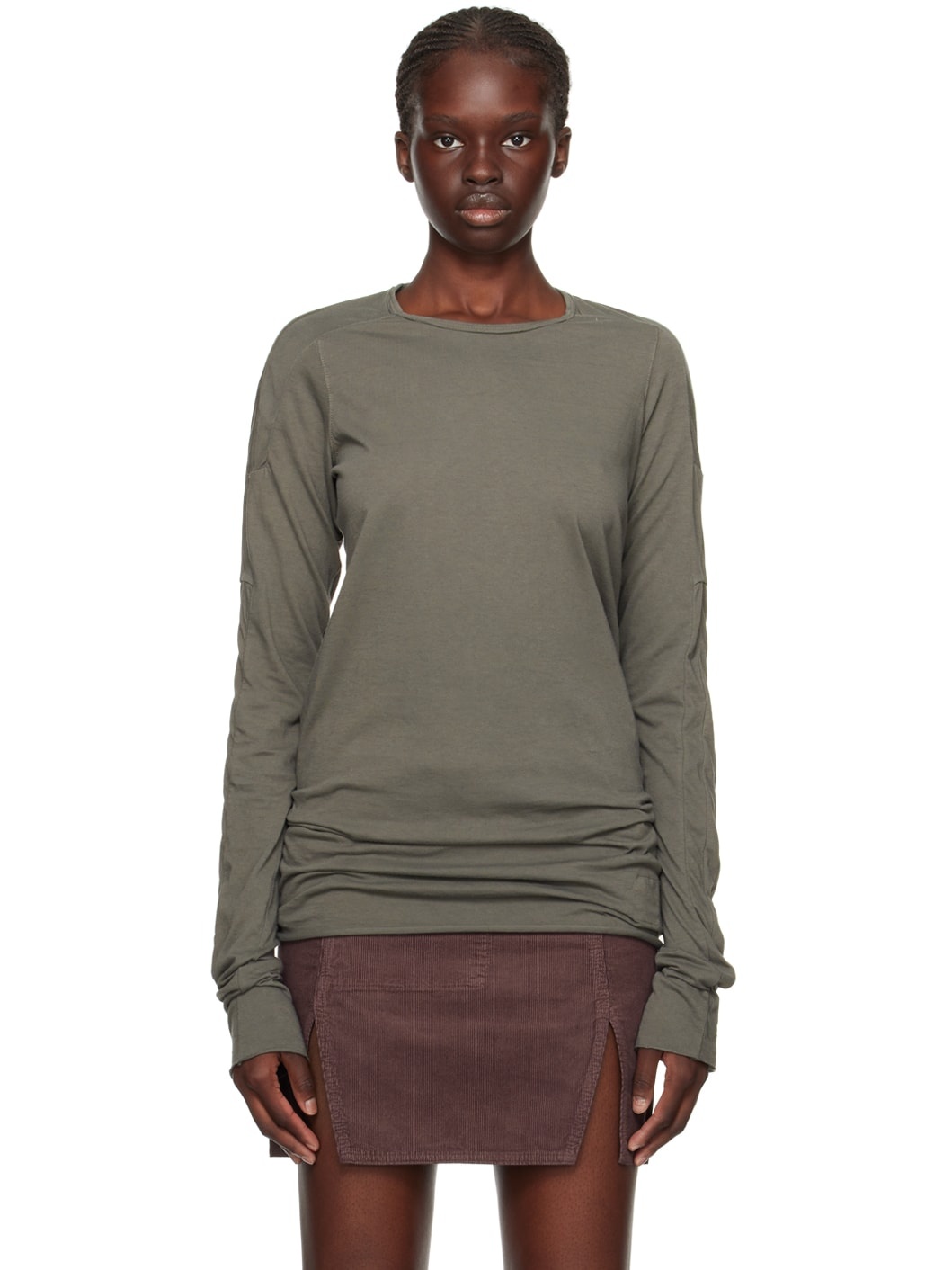 Rick Owens DRKSHDW Long Sleeve Dust sale Shirt