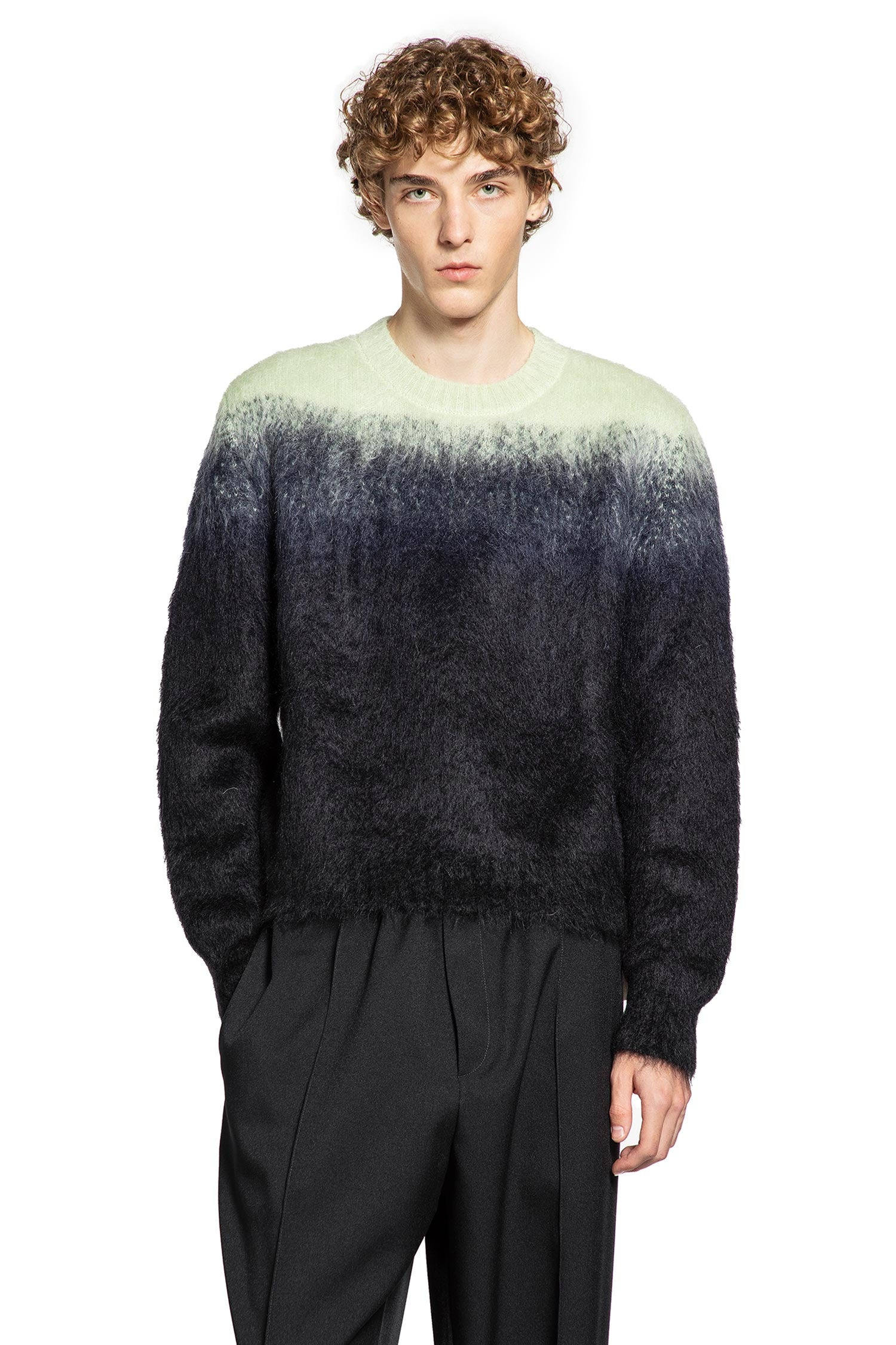 Crewneck Firm Knit Sweater - 6