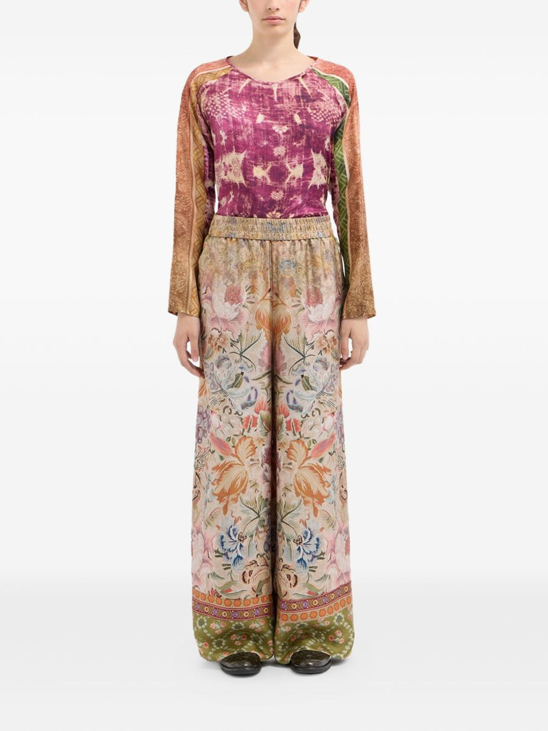 Pierre-Louis Mascia floral-print elastic-waistband trousers outlook
