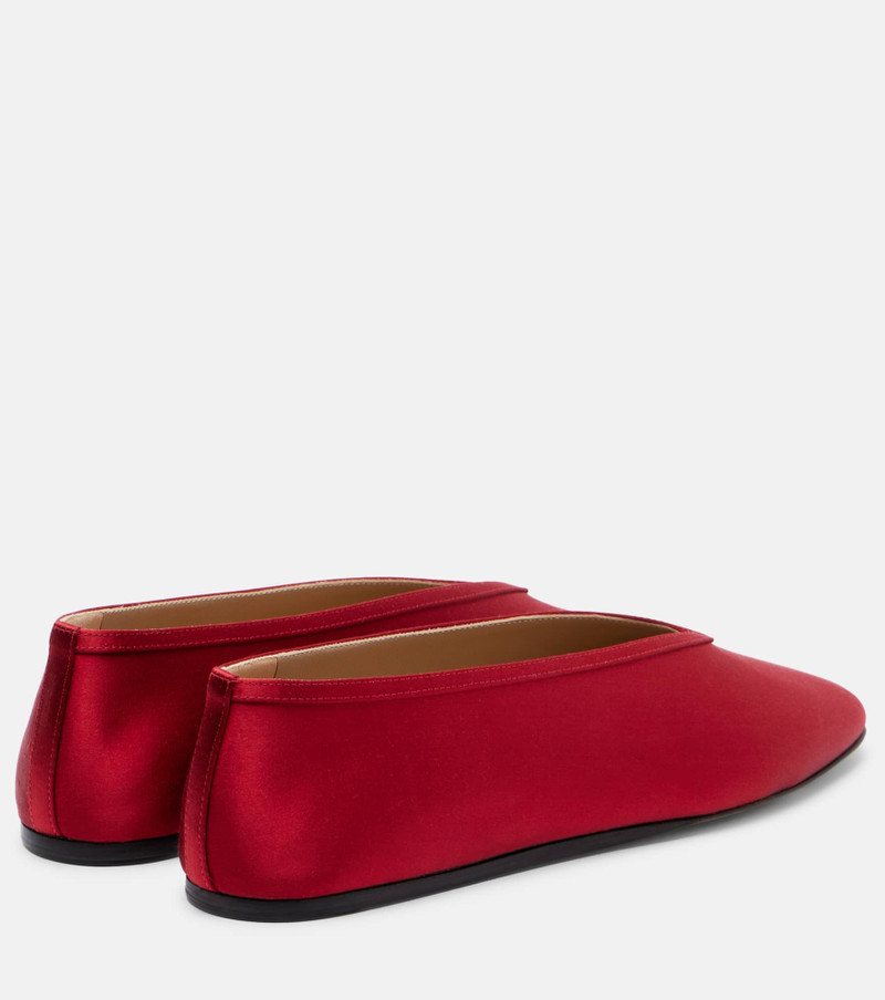 LE MONDE BÉRYL Luna satin ballet flats outlook