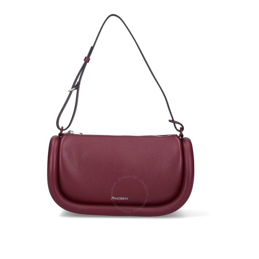 Jw Anderson Burgundy Bumper 15 Womens Shoulder Bag - 1