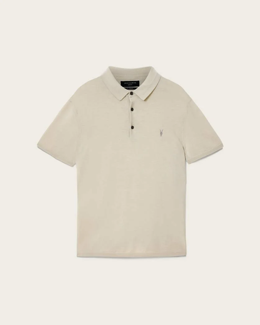 MODE MERINO SHORT SLEEVE RAMSKULL POLO SHIRT - 1