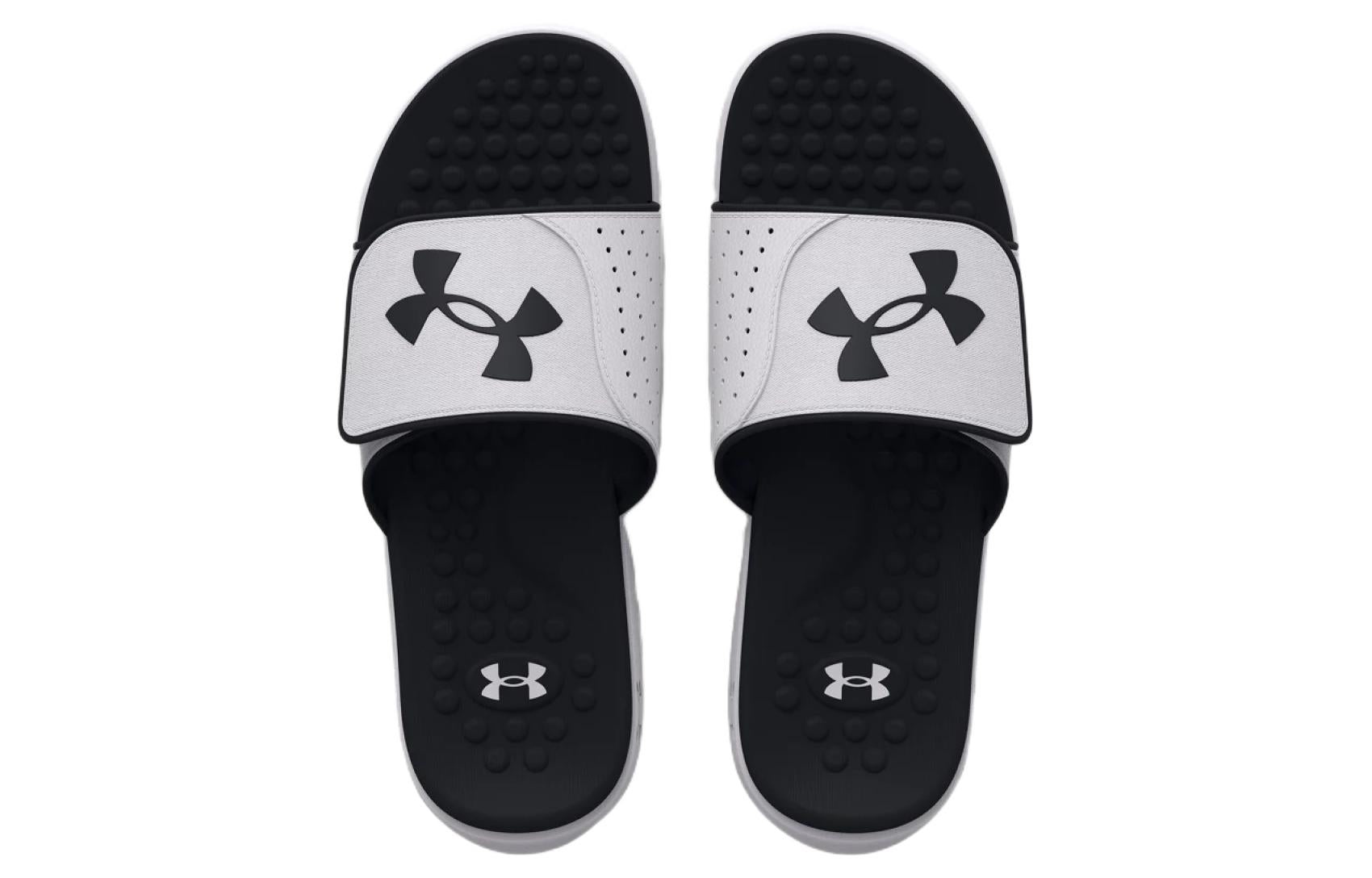 Under Armour Ignite 7 Slides 'White Black' 3026023-100 - 5