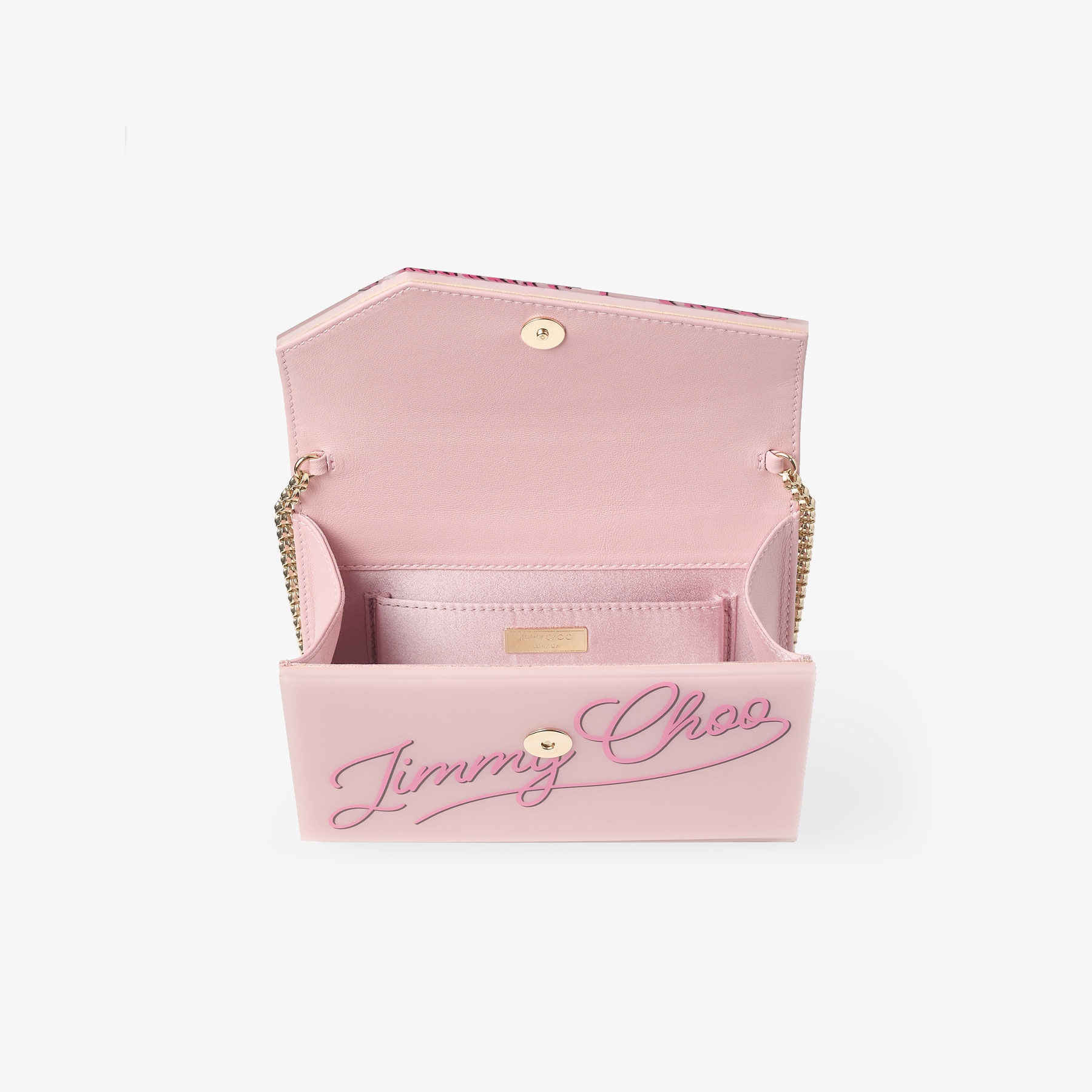 Candy
Pink Acrylic Clutch Bag - 5