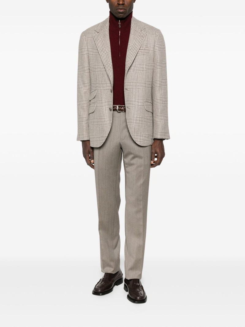 Brunello Cucinelli single-breasted blazer outlook