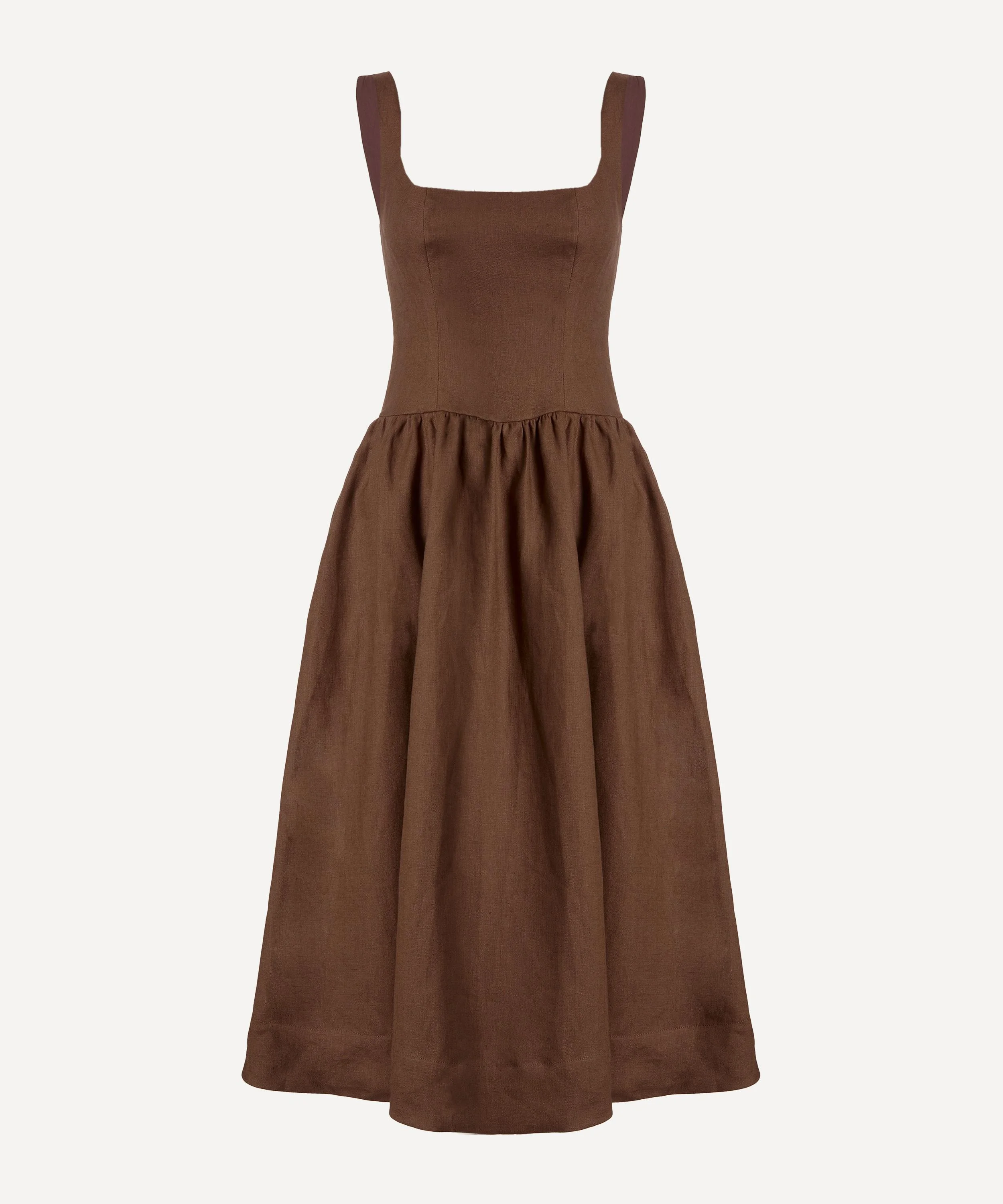 Janu Linen Midi Dress - 1