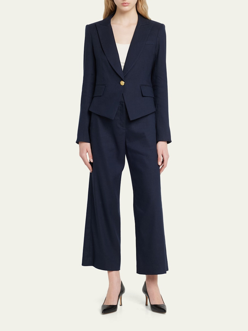 VERONICA BEARD Hosanna Linen Dickey Jacket outlook