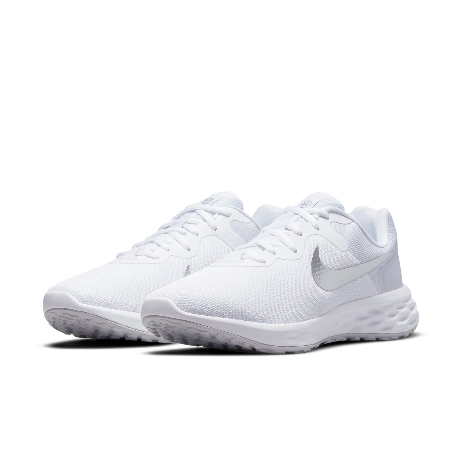 (WMNS) Nike Revolution 6 Next Nature 'White Pure Platinum' DC3729-101 - 3