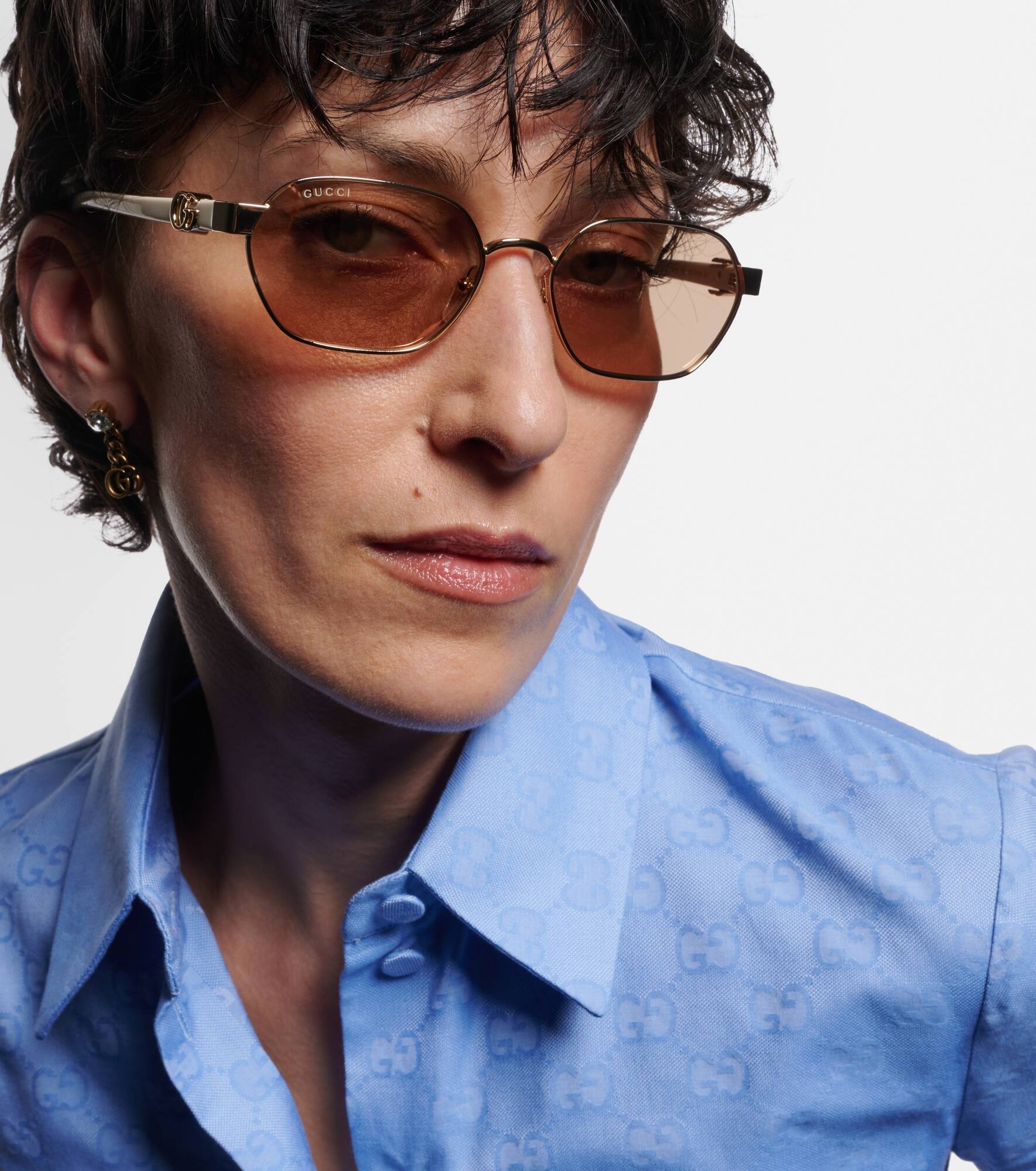 Mini Running rectangular sunglasses - 3