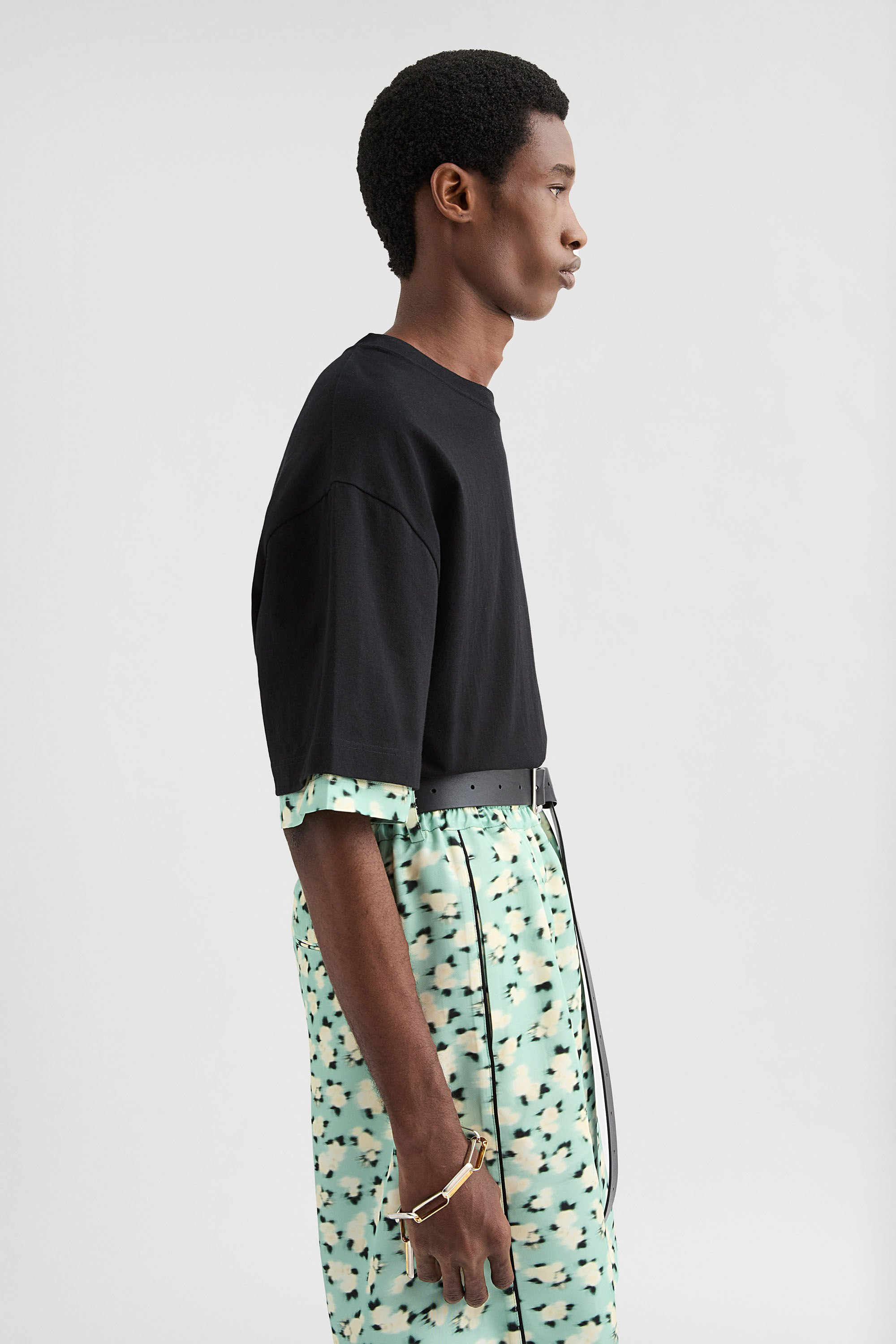 Cotton Crew-Neck T-Shirt - 7