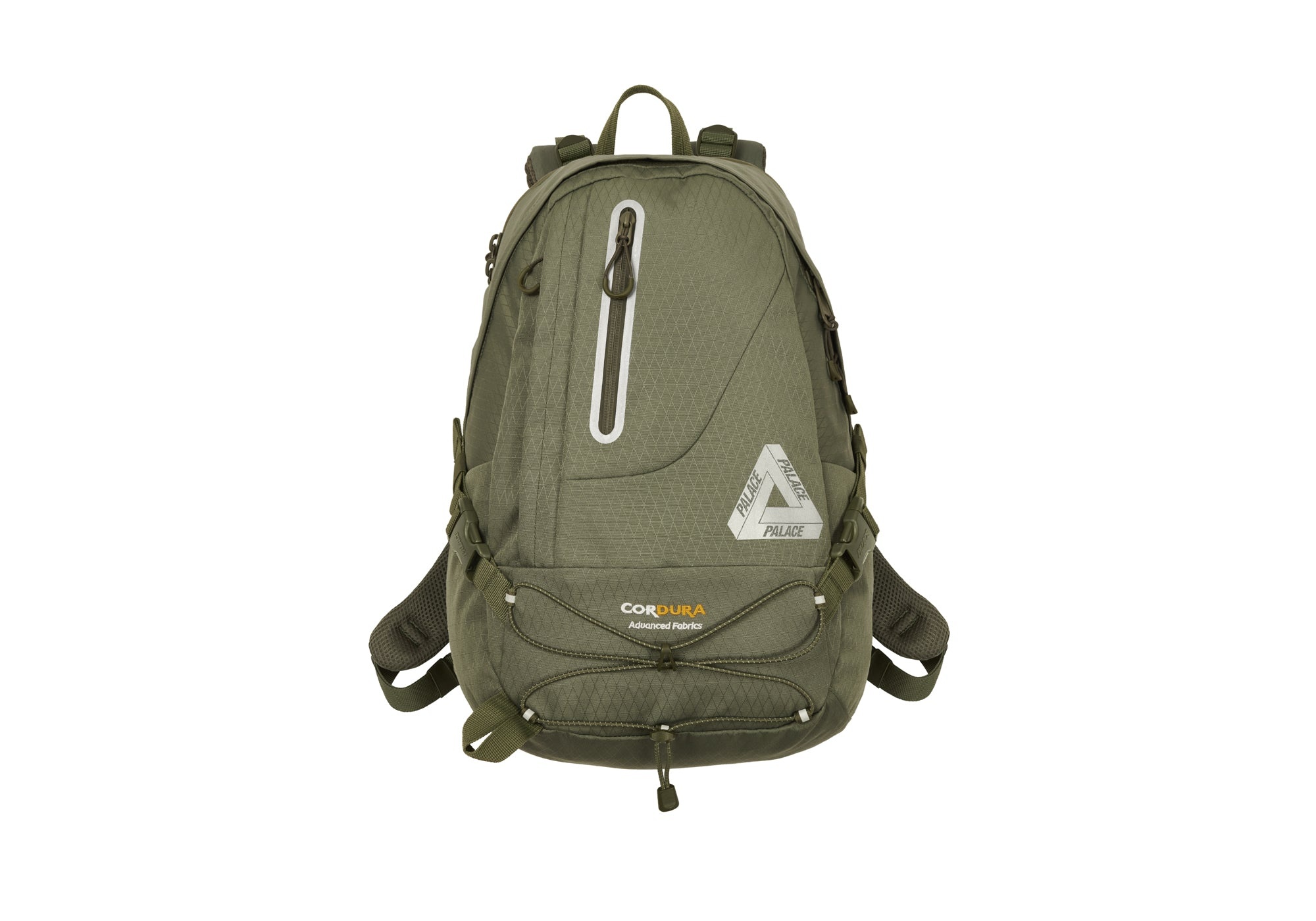CORDURA DOUBLE DIAMOND BACKPACK OLIVE - 1