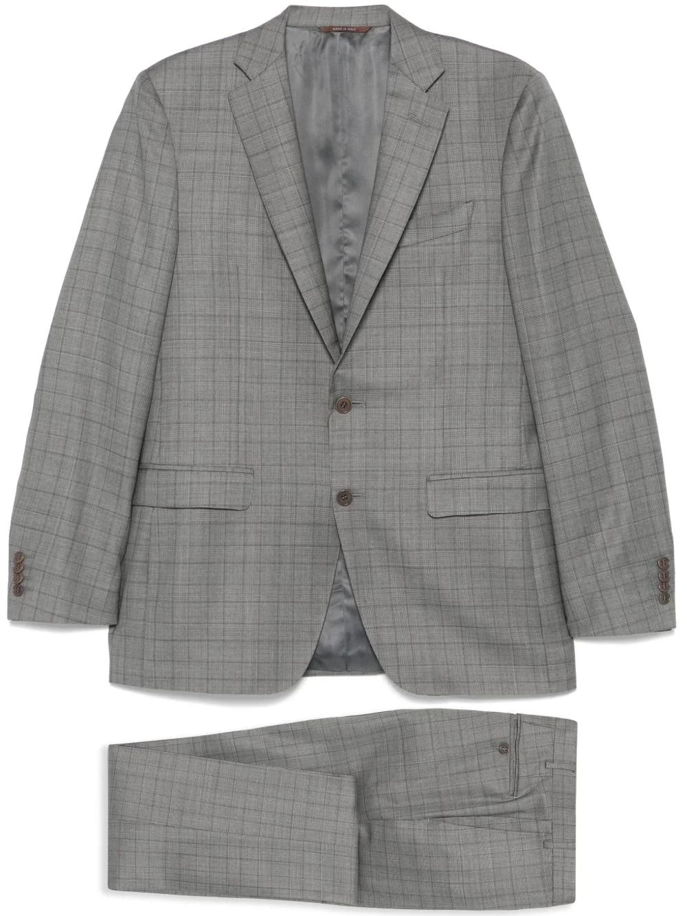 checked suit - 1