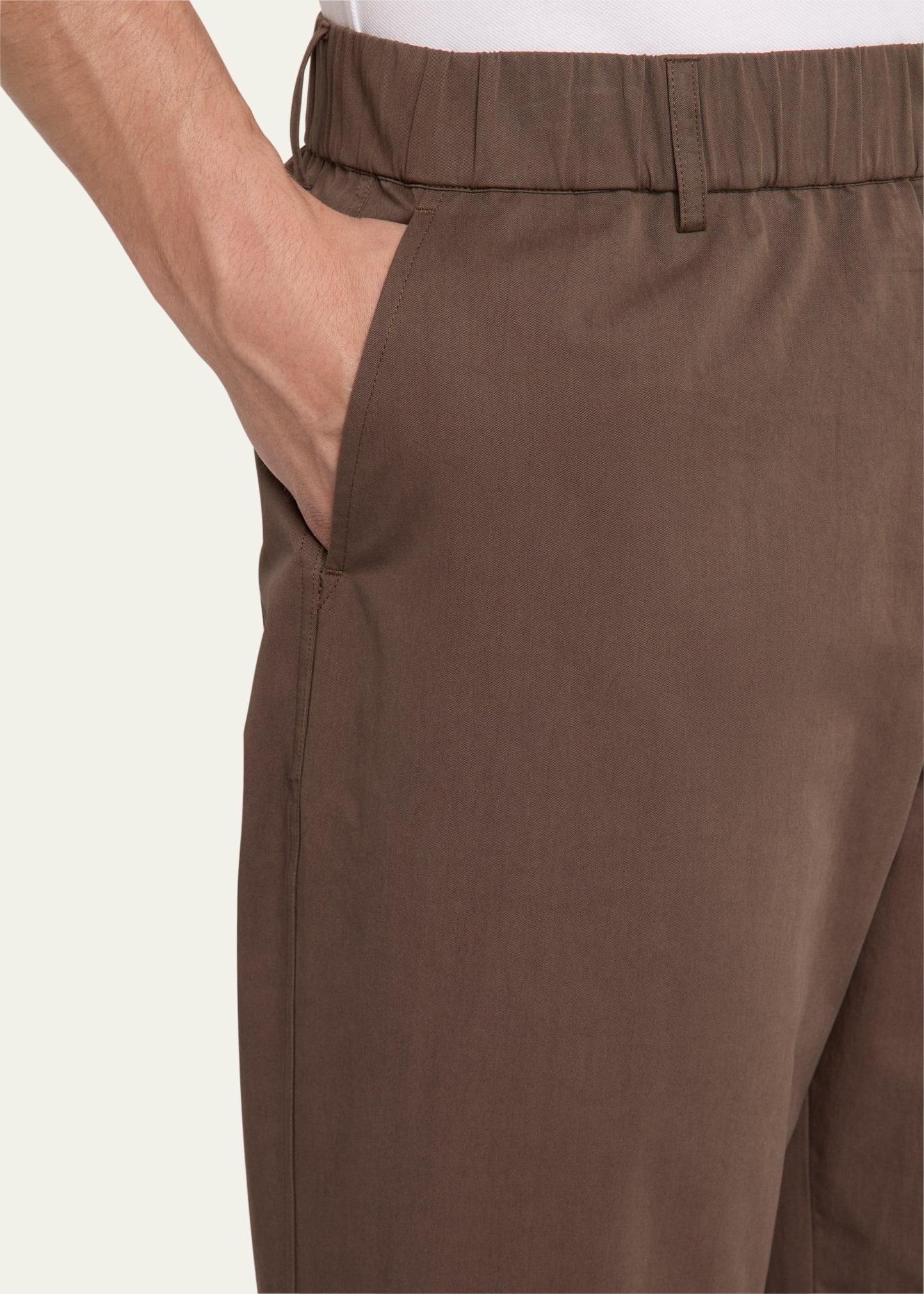 Men's Relaxed Cotton Trousers - 5