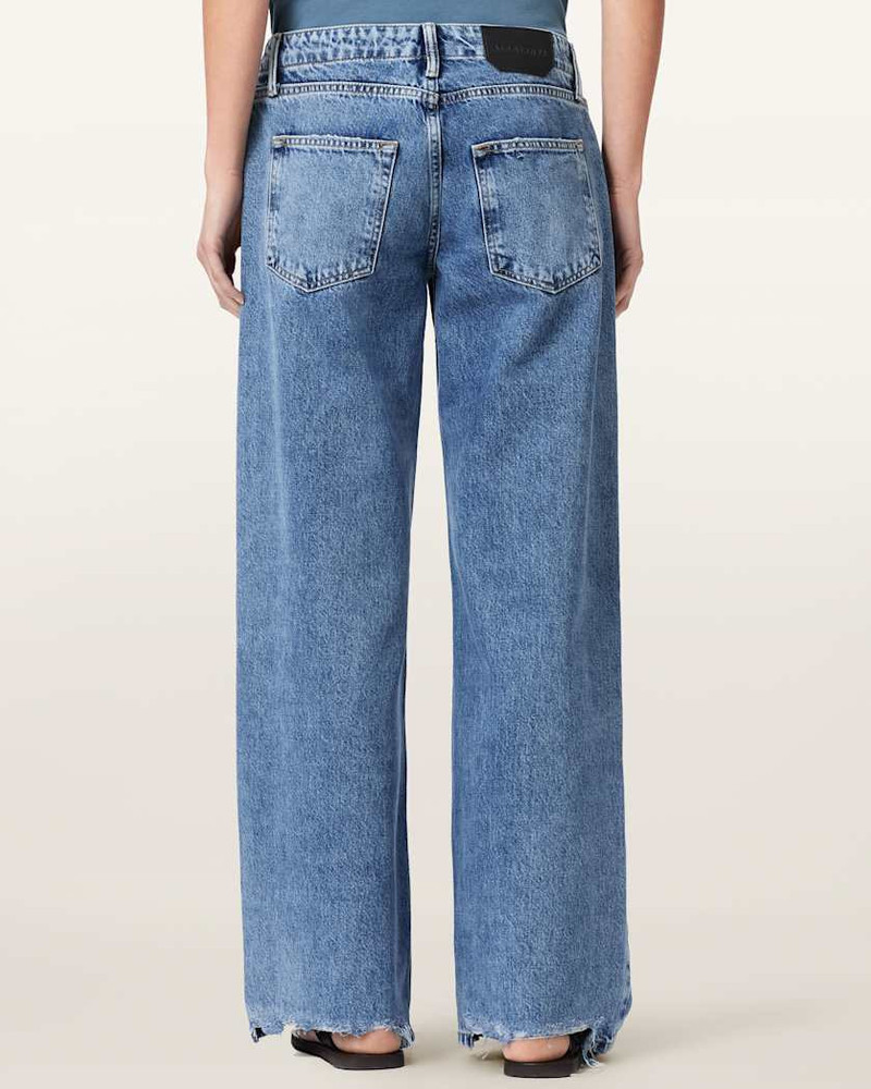 TIA WIDE LEG DENIM JEANS 6