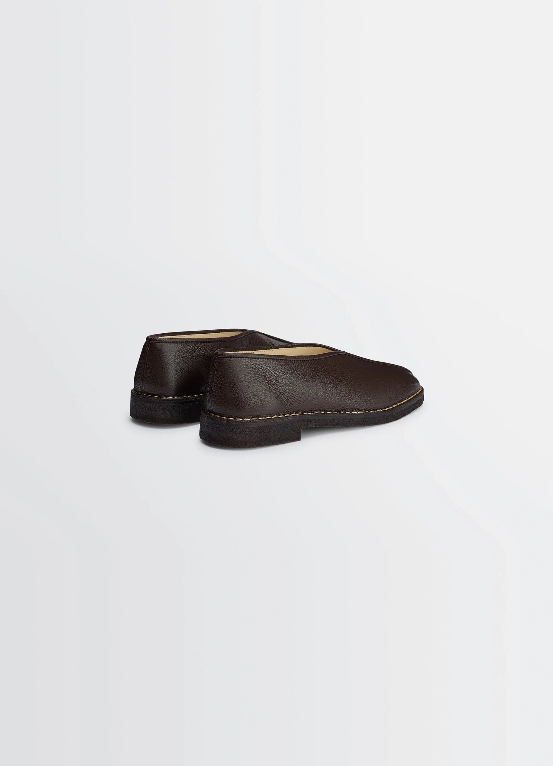 PIPED CREPE SLIPPERS - 4