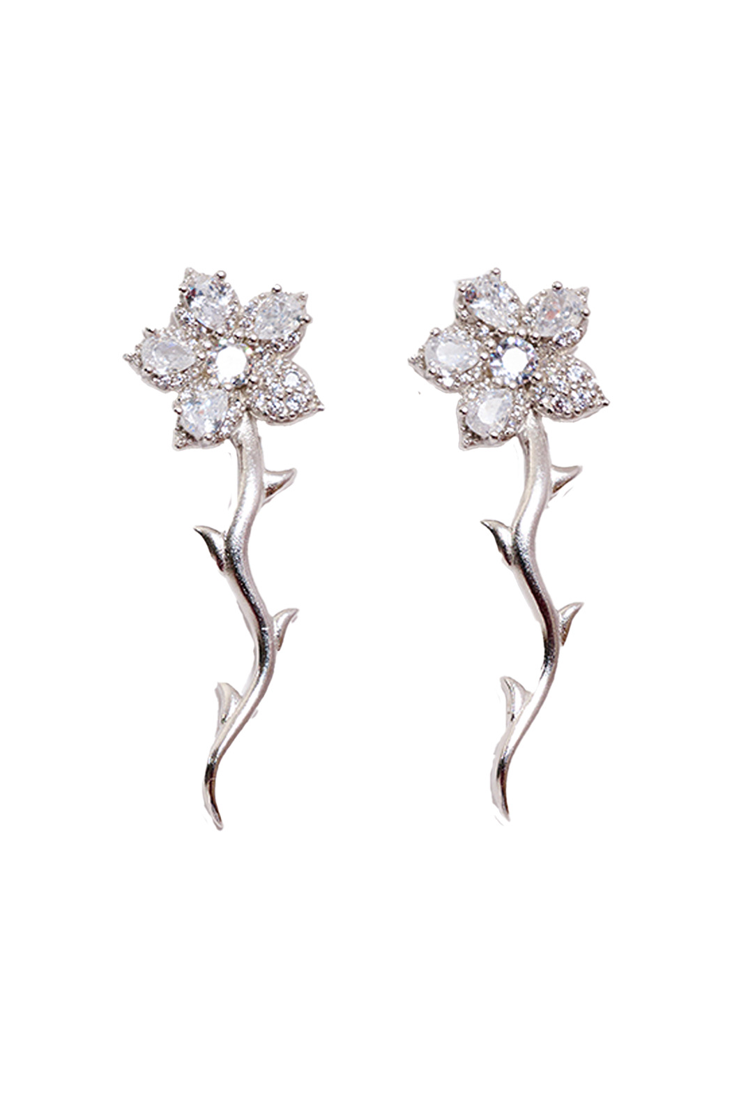CRYSTAL VINE EARRING - 4