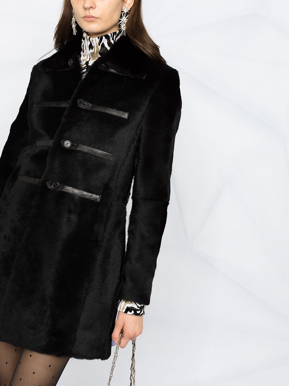 Manteau shearling coat - 5