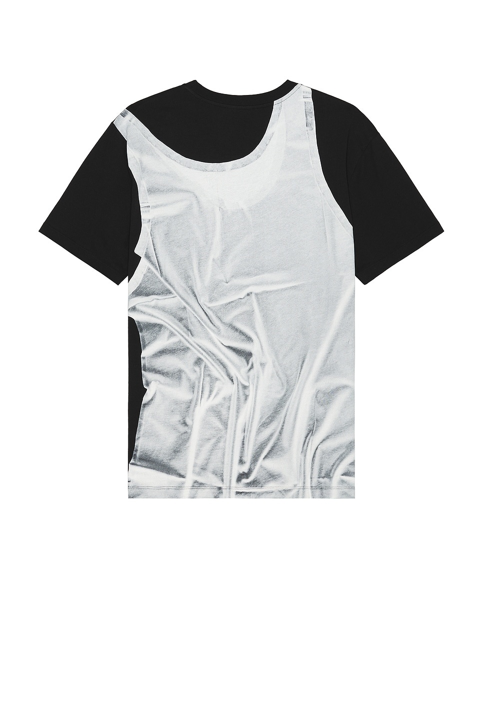 Tank Top Trompe Loeil T-Shirt - 2