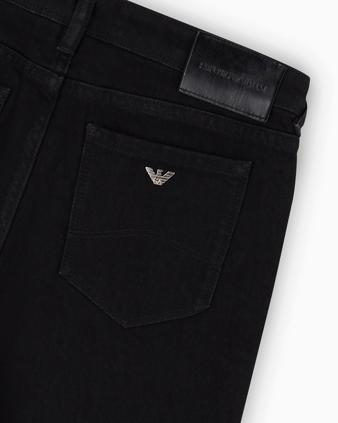 J28 Medium-waisted, super skinny-leg jeans in rinsed comfort denim - 2