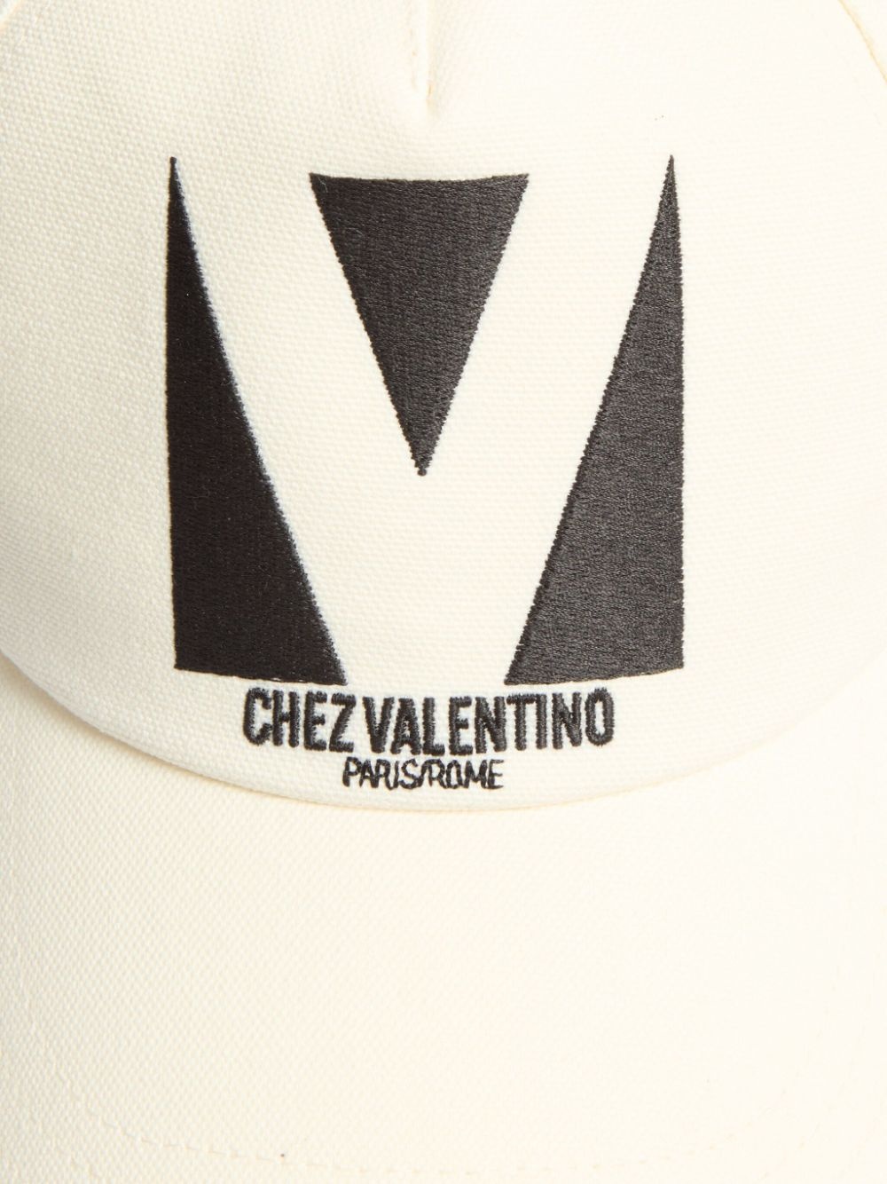 logo-embroidered cap - 4