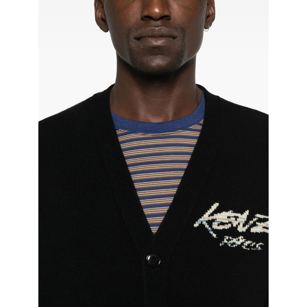 Kenzo Black Sweaters & Knitwear - Cardigans Men - 3