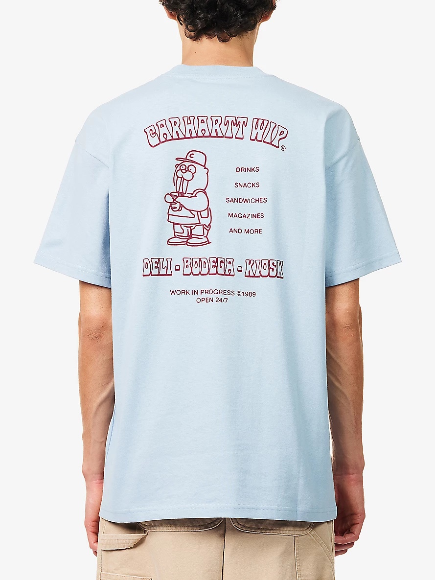 Sandwich Graphic-Print Cotton T-Shirt - 4