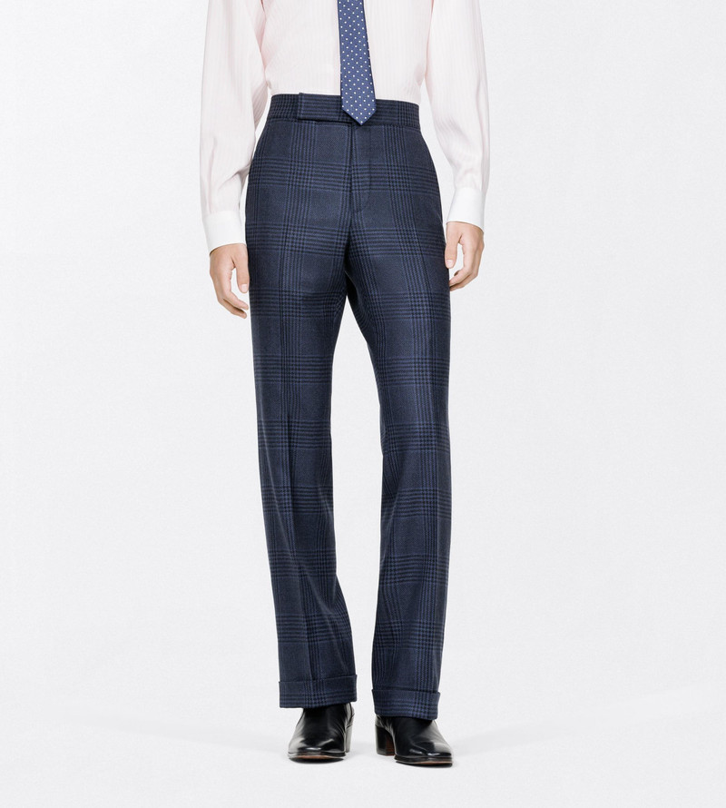 GRAND CHECK FLAT FRONT PANT 3