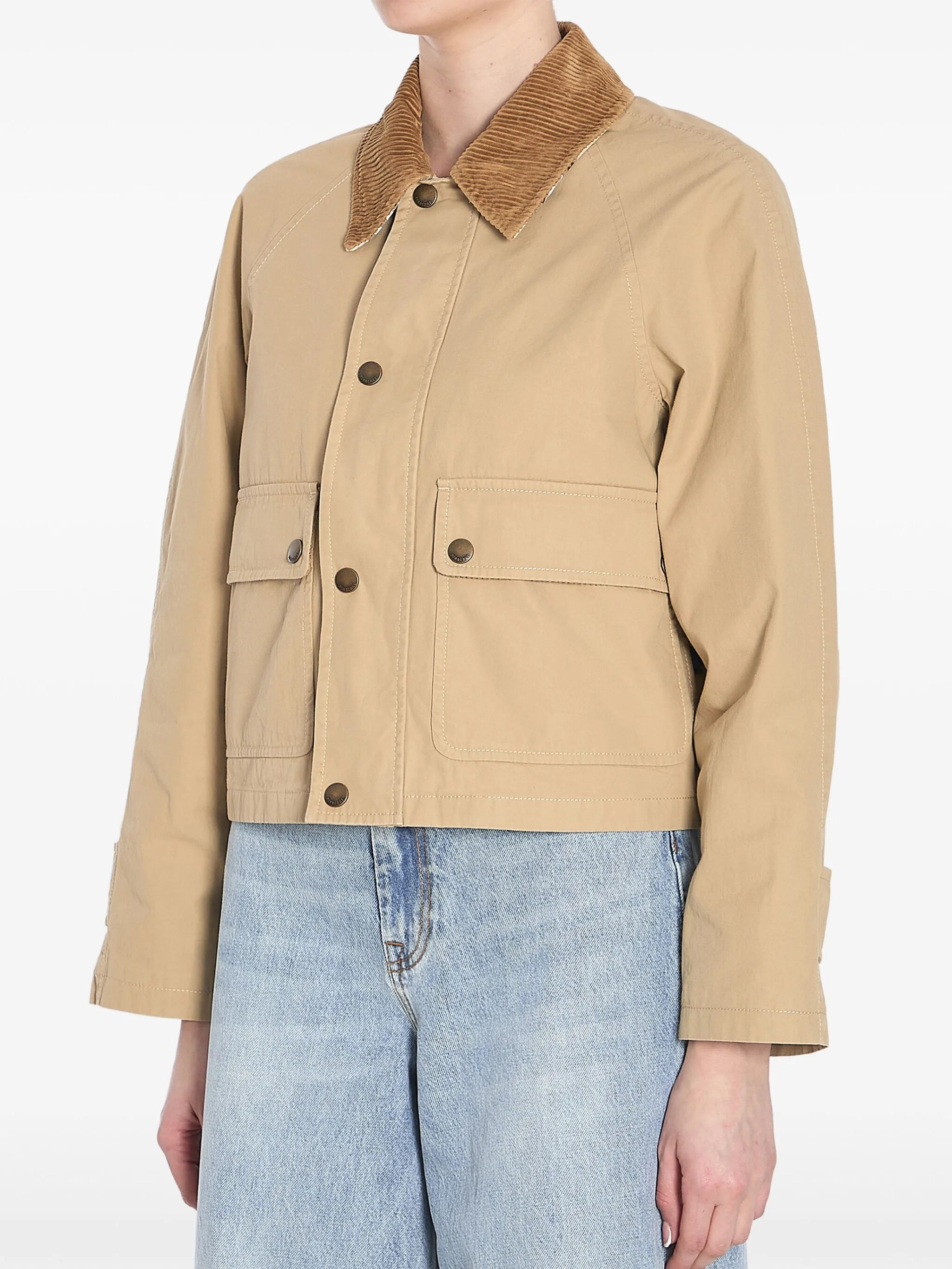 cropped jacket - 2