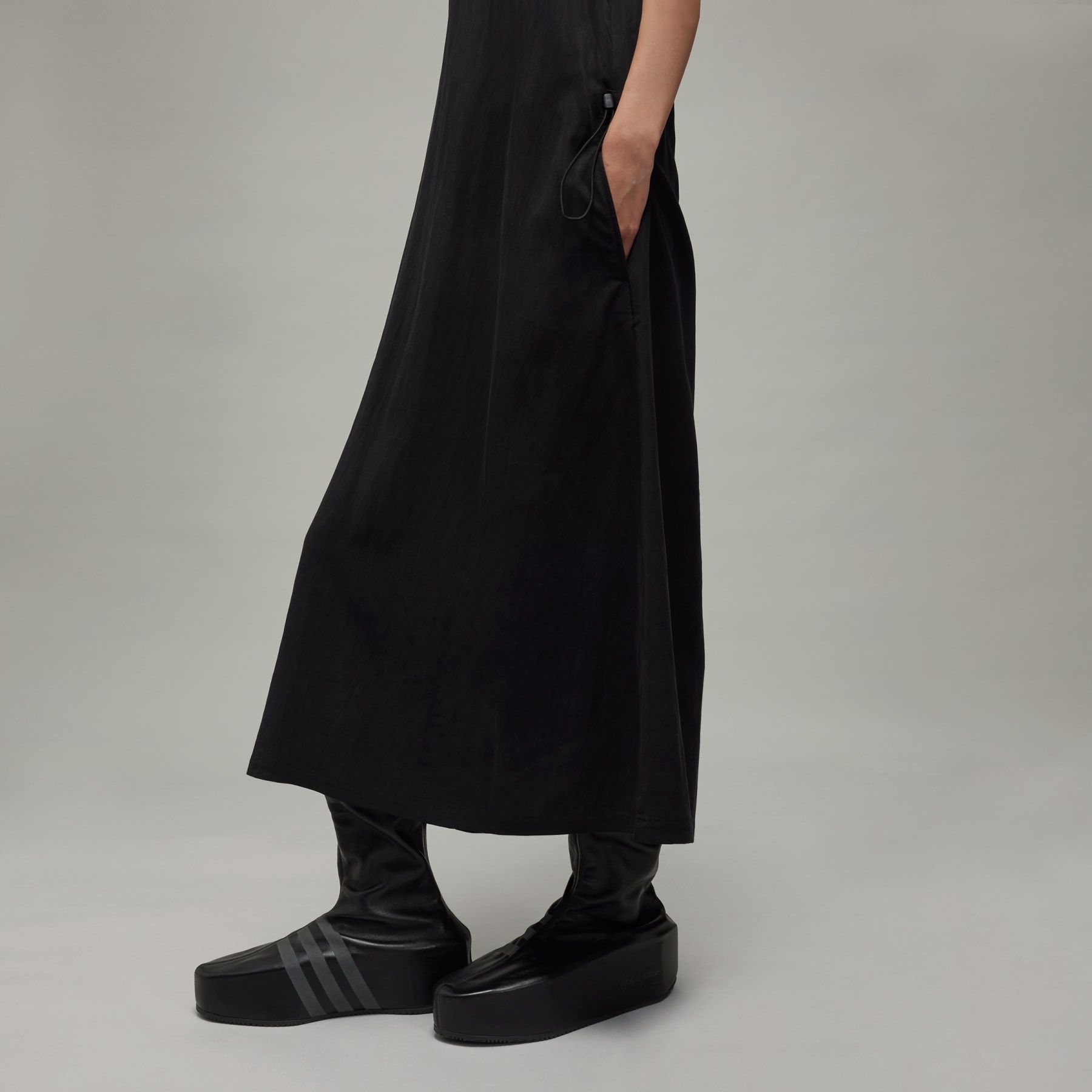 Y-3 Washed Twill Dress - 7