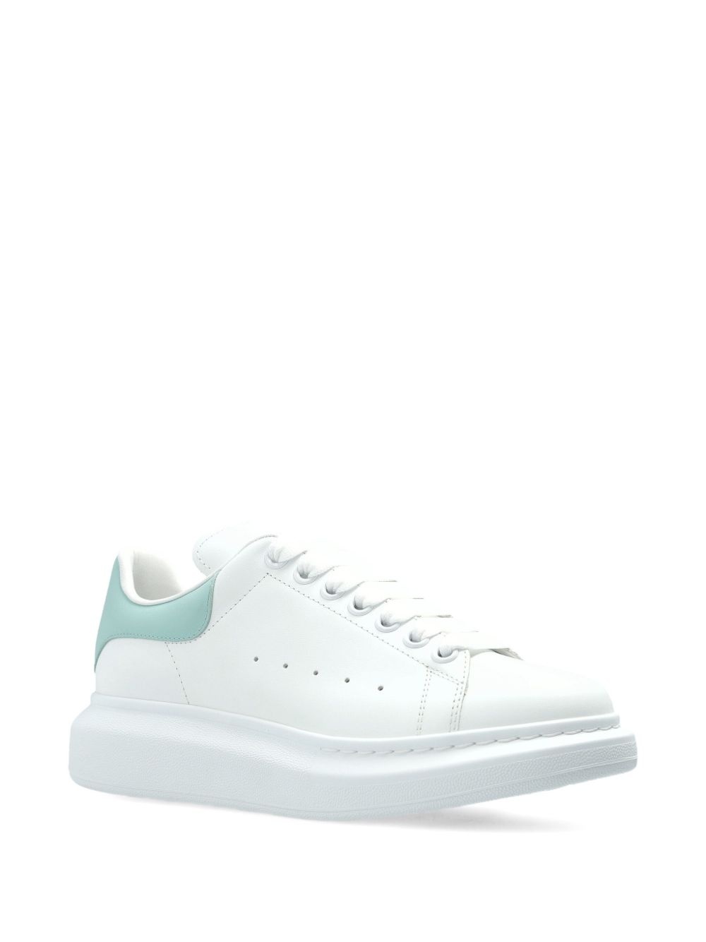 leather platform sneakers - 2