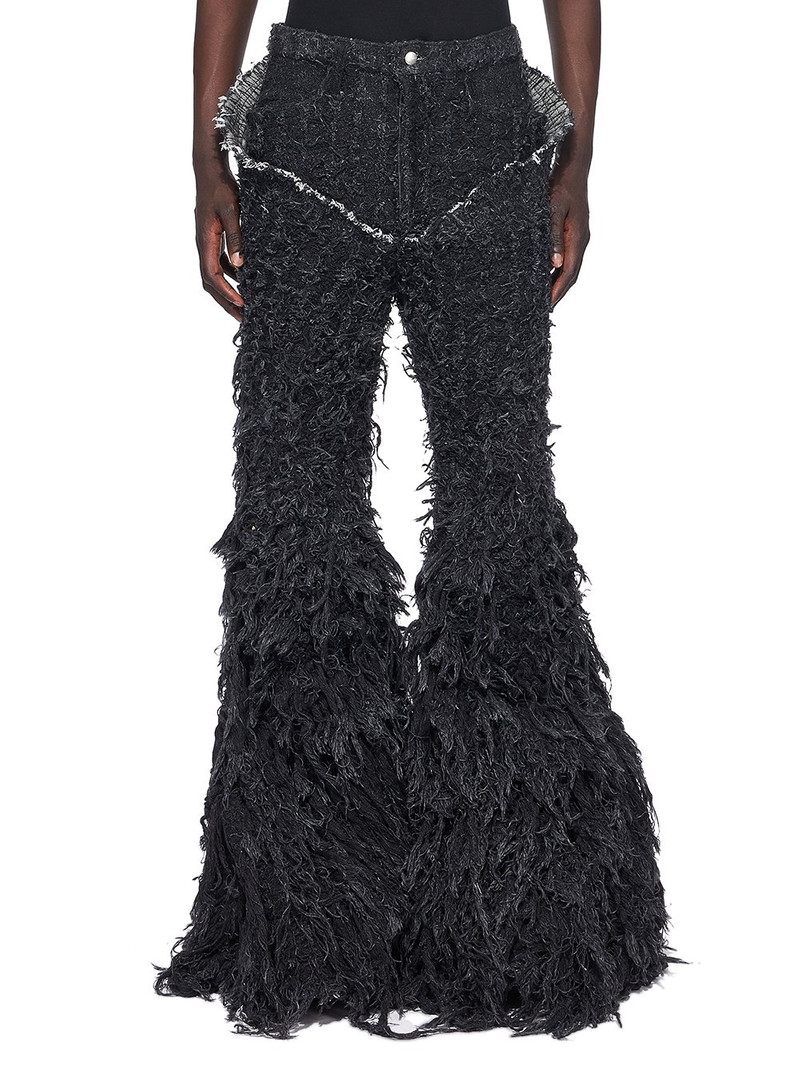 slivered bootcut trousers 1