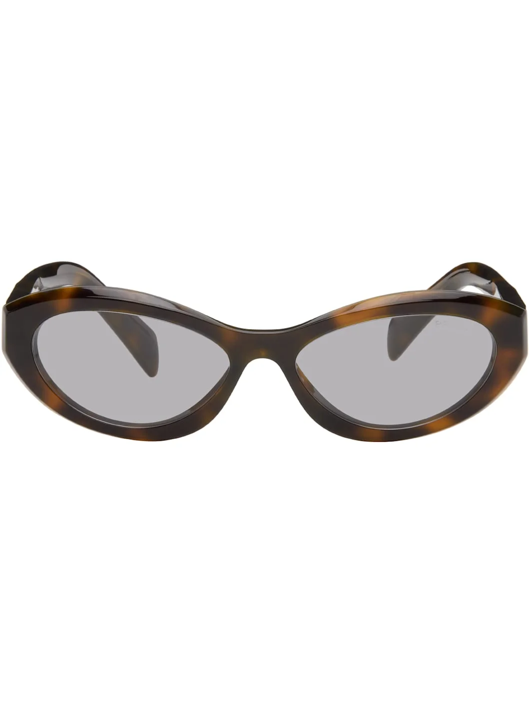 Brown 'Prada Symbole' Sunglasses - 1