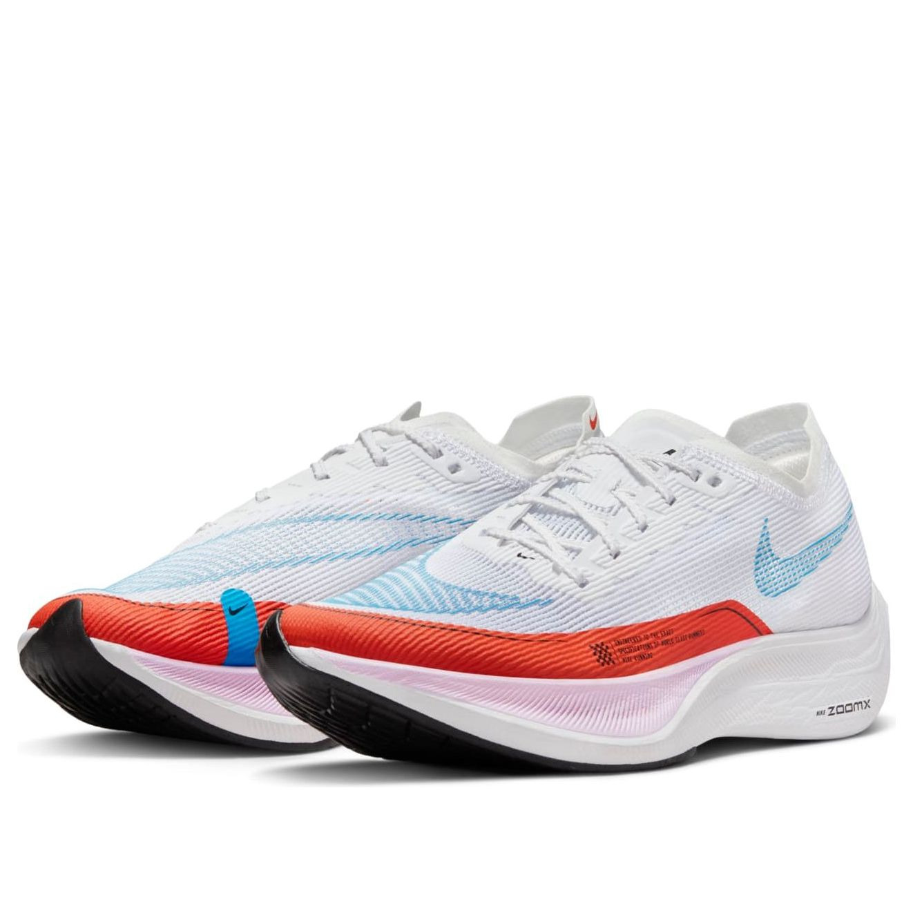 (WMNS) Nike ZoomX Vaporfly Next% 2 'White Rush Orange' CU4123-102 - 3