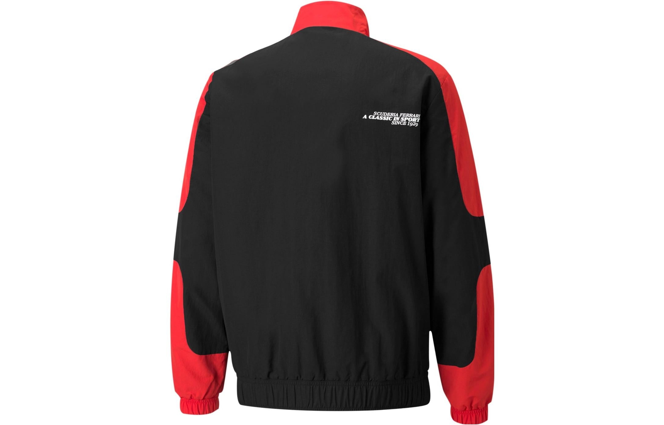 Puma Ferrari Race Statement Woven Jacket 'Black Red White' 531644-02 - 2