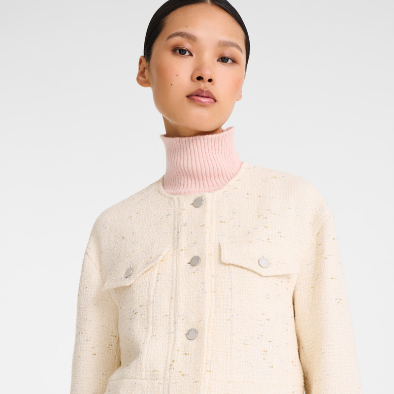 Coat Ivory - Tweed 5