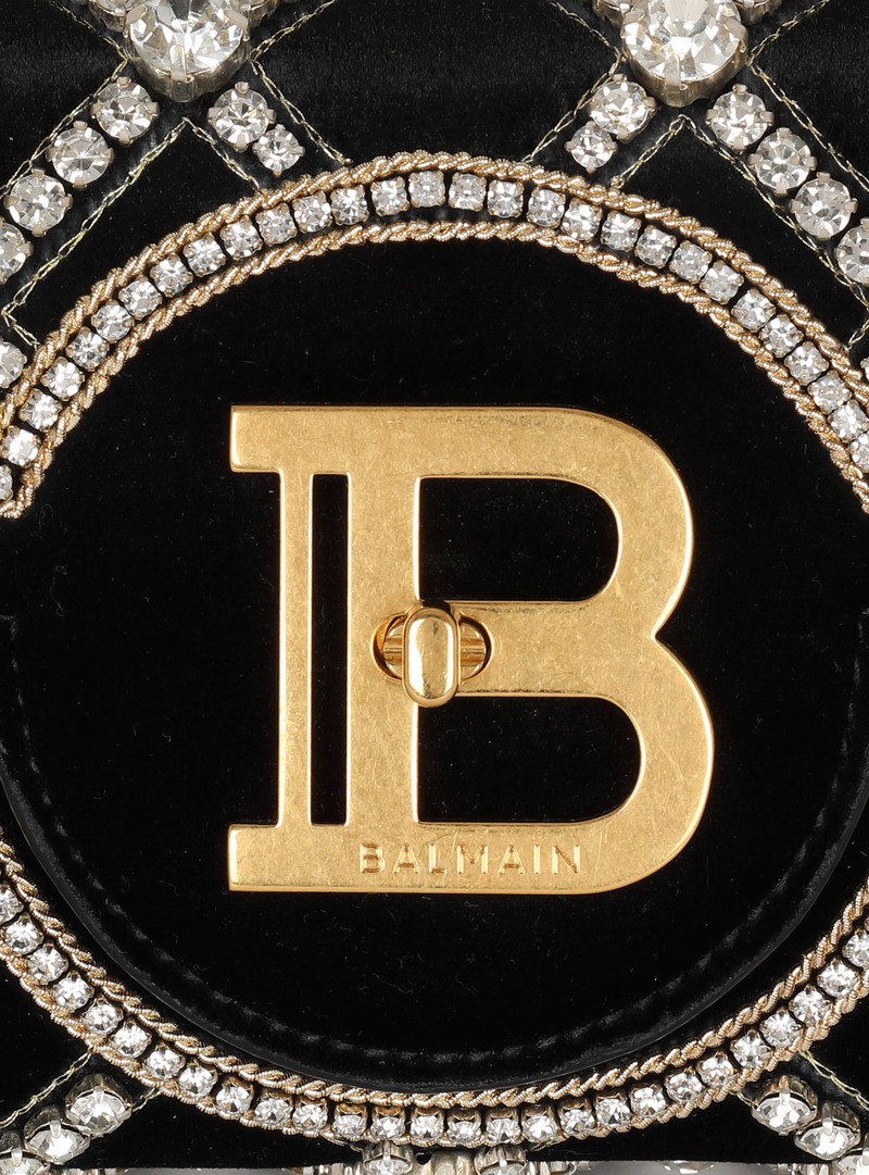 B-Buzz 23 velvet and pearl clutch 7