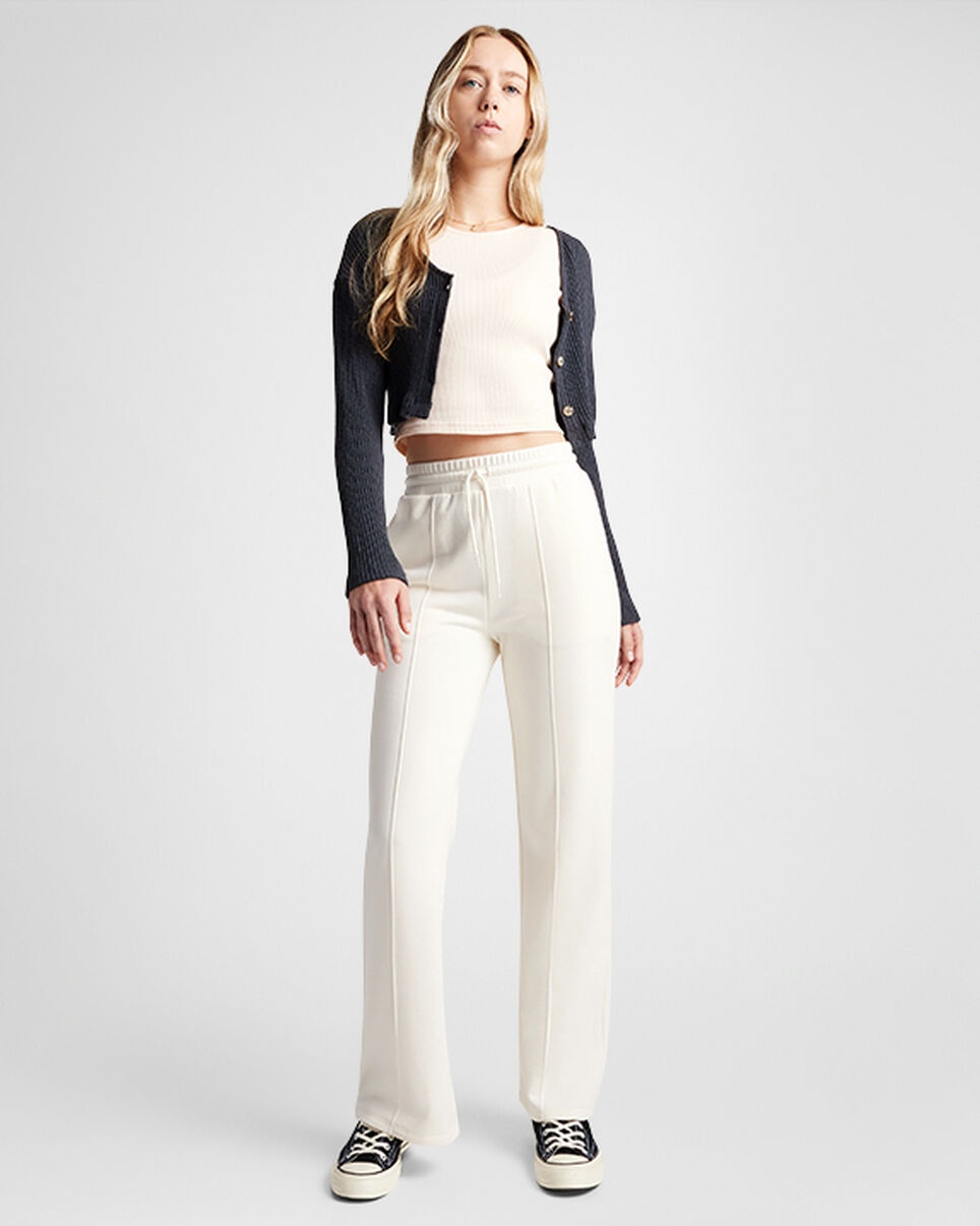 Wide-Leg French Terry Pants - 2