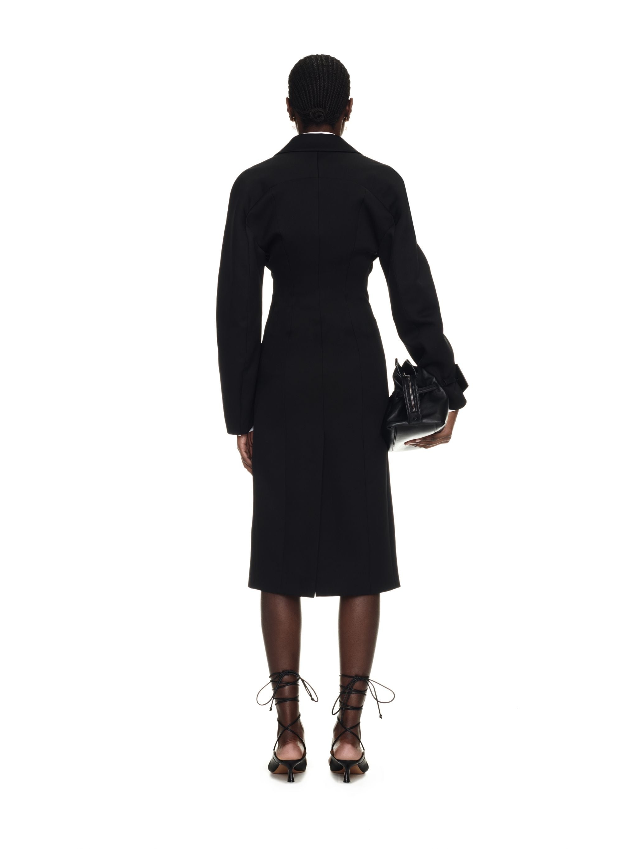 Round Techno Coat - 4