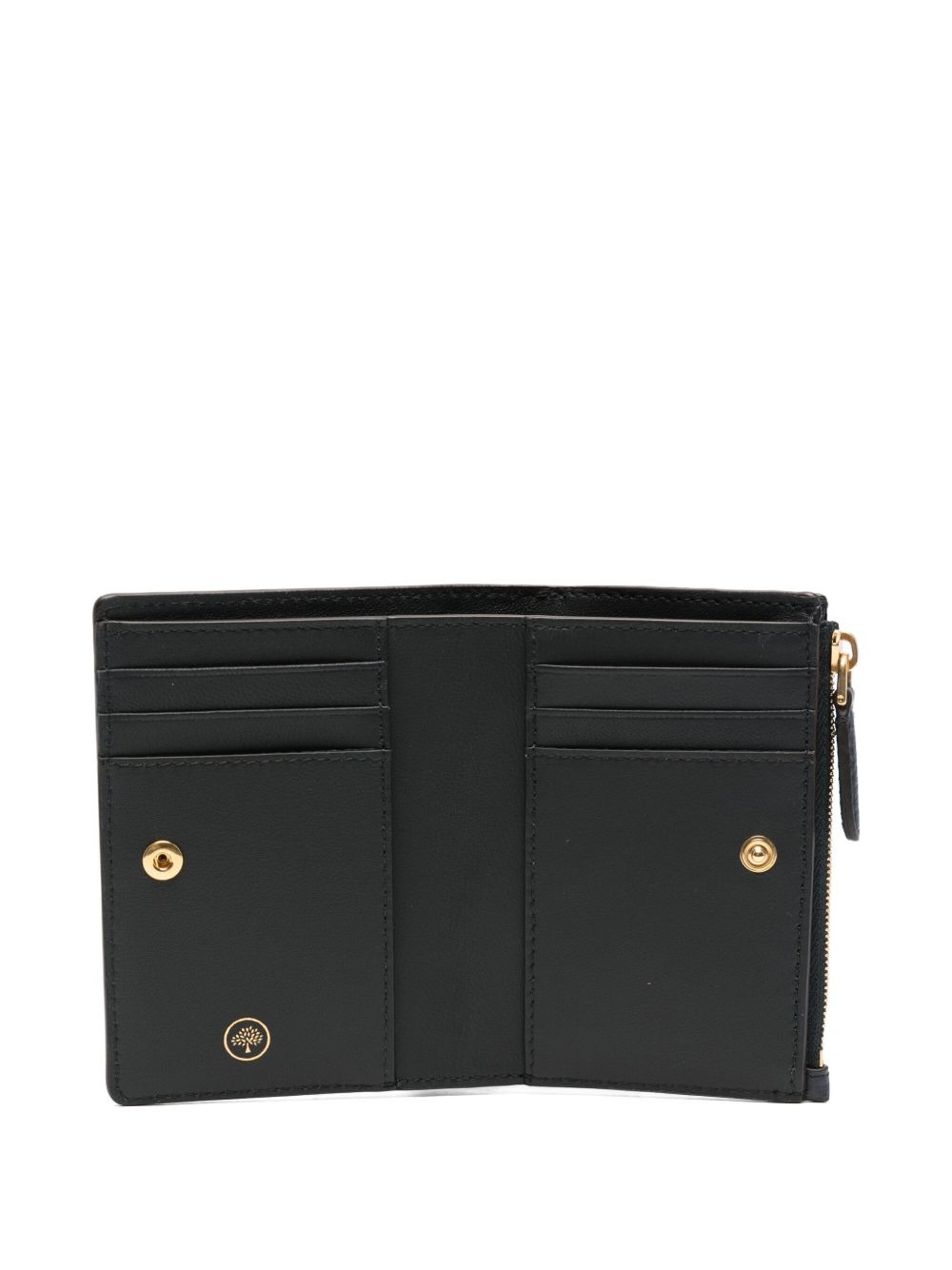zip-top leather wallet - 3