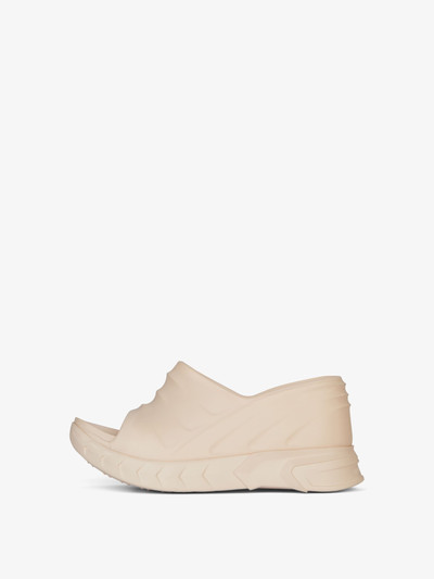 Givenchy MARSHMALLOW WEDGE SANDALS IN RUBBER outlook