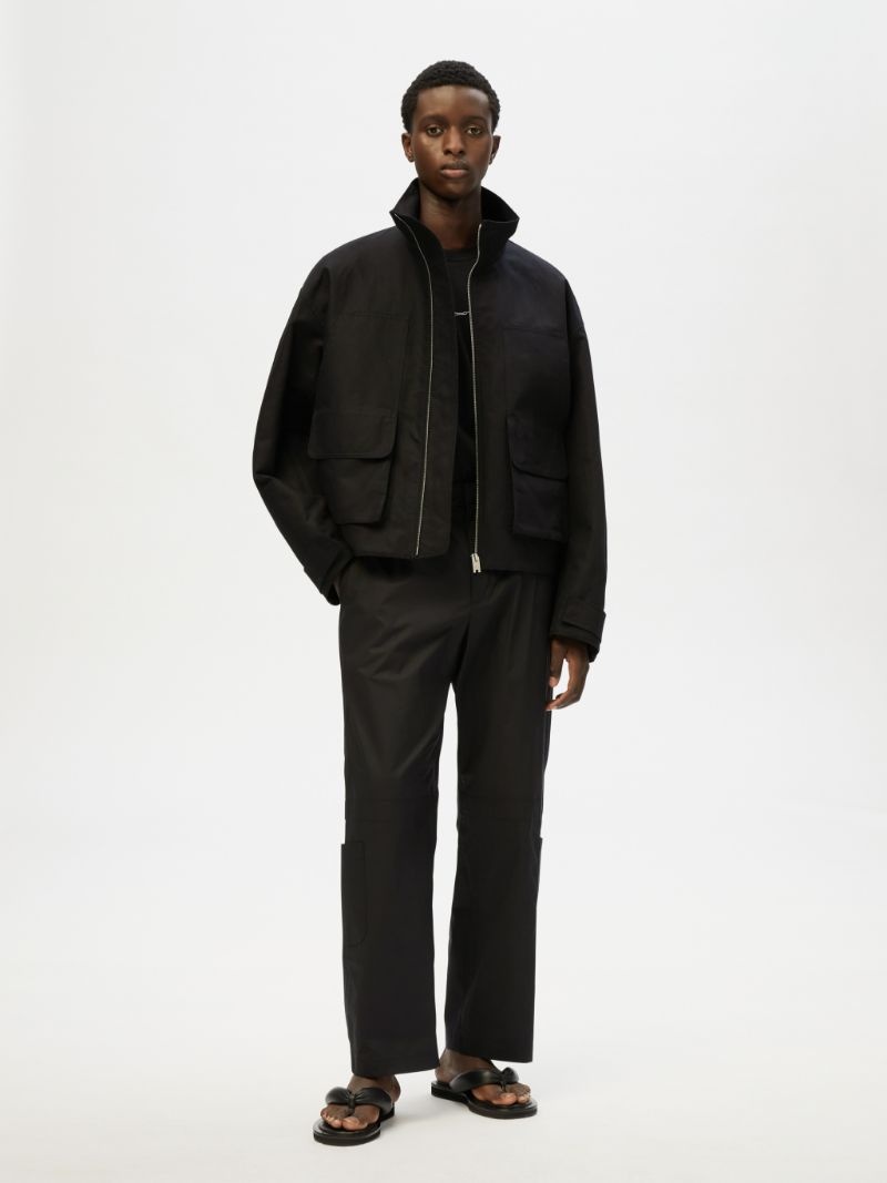DRAWSTRINGS COTTON PANTS - 2
