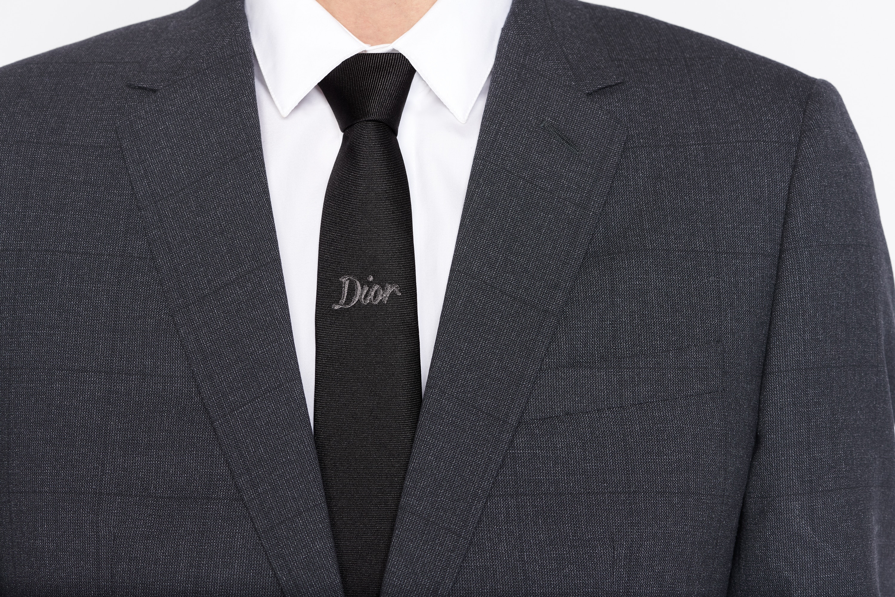 'Dior' Ribbon Tie - 3
