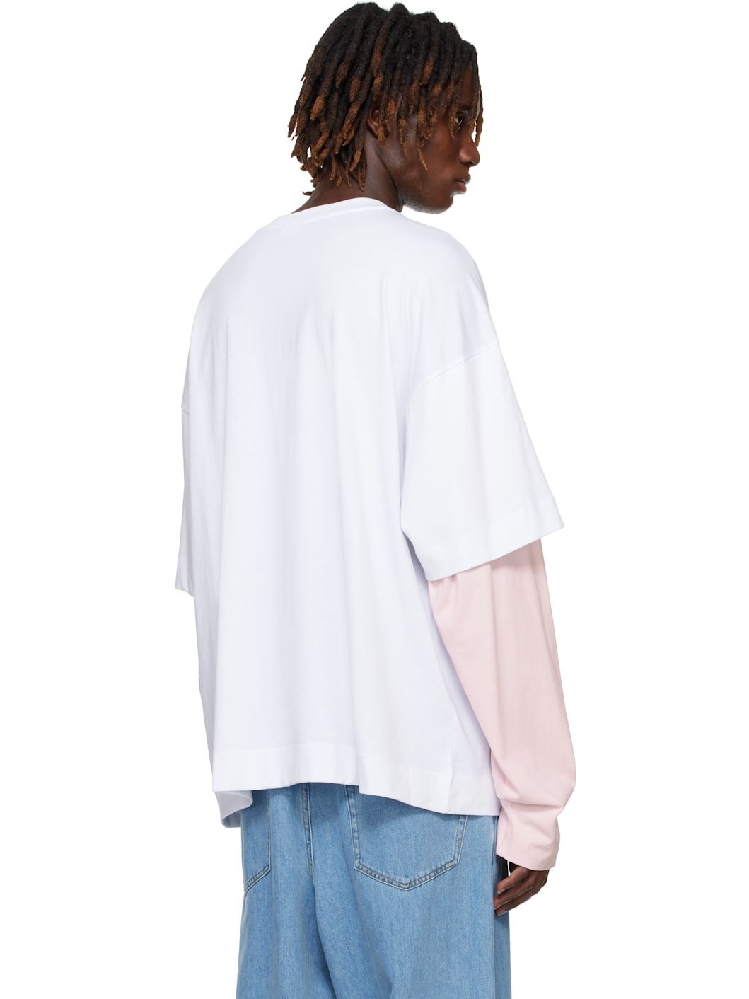 White Long Sleeve Show T-shirt - 3