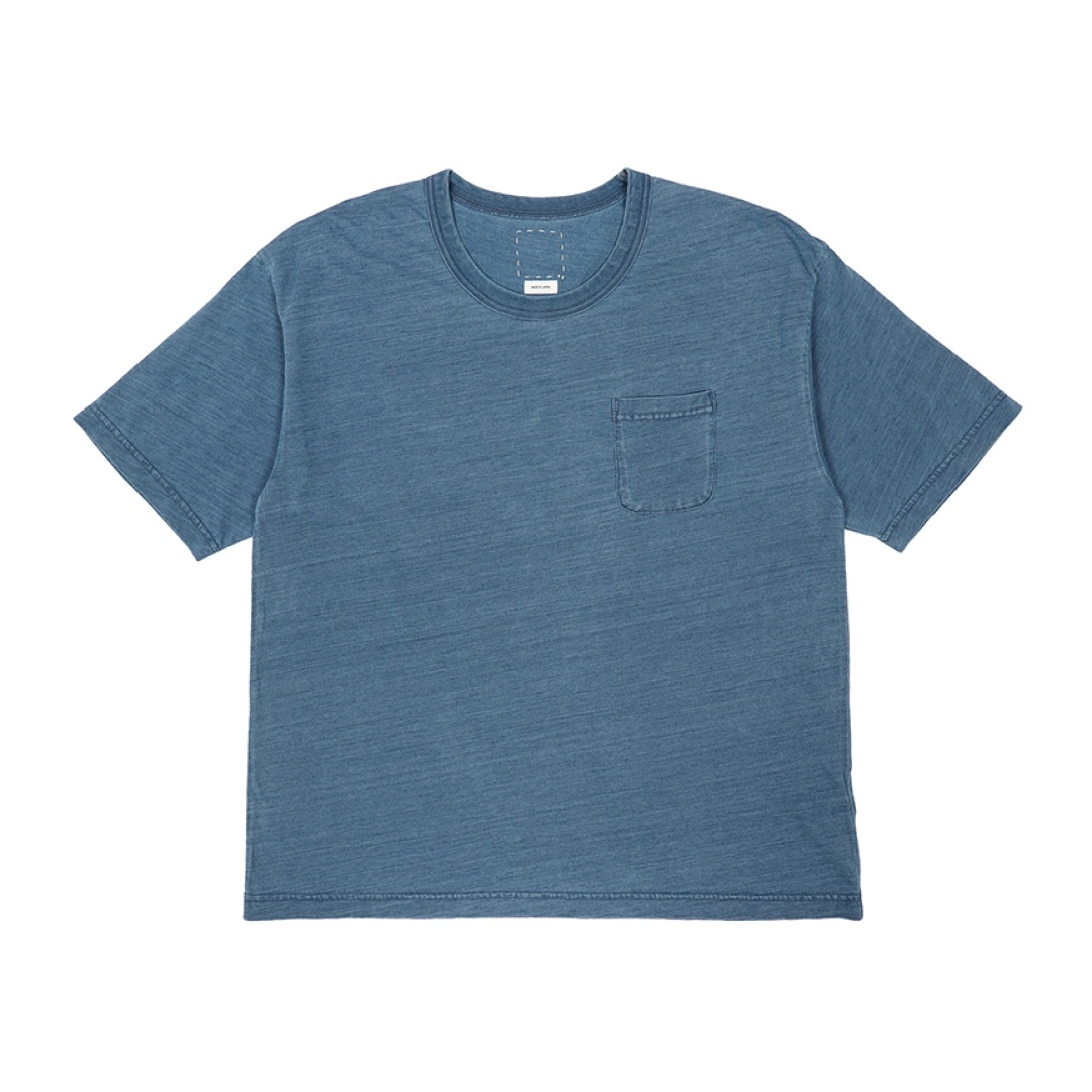 AMPLUS TEE S/S LT.INDIGO - 2